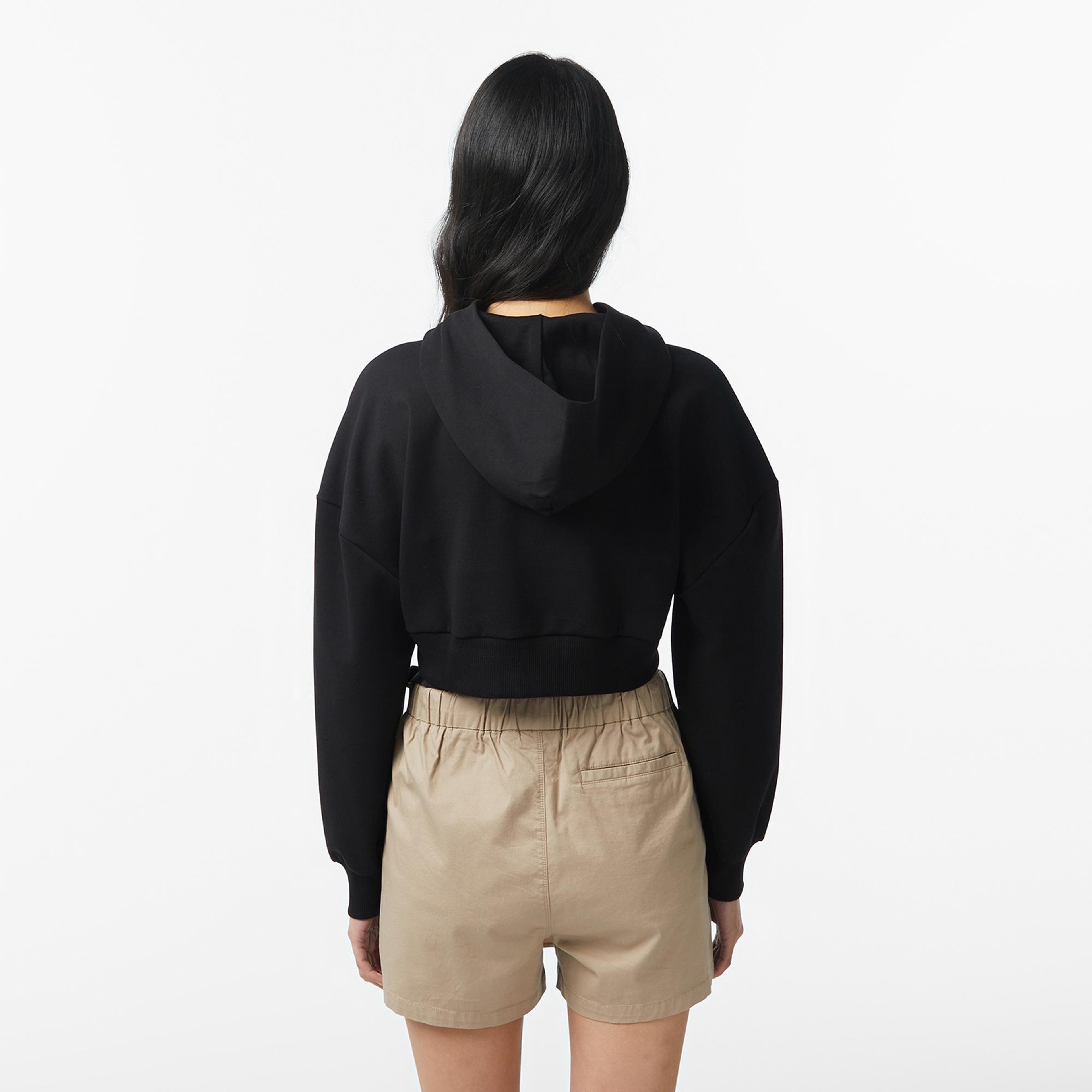 Converse Kadın Siyah Sweatshirt