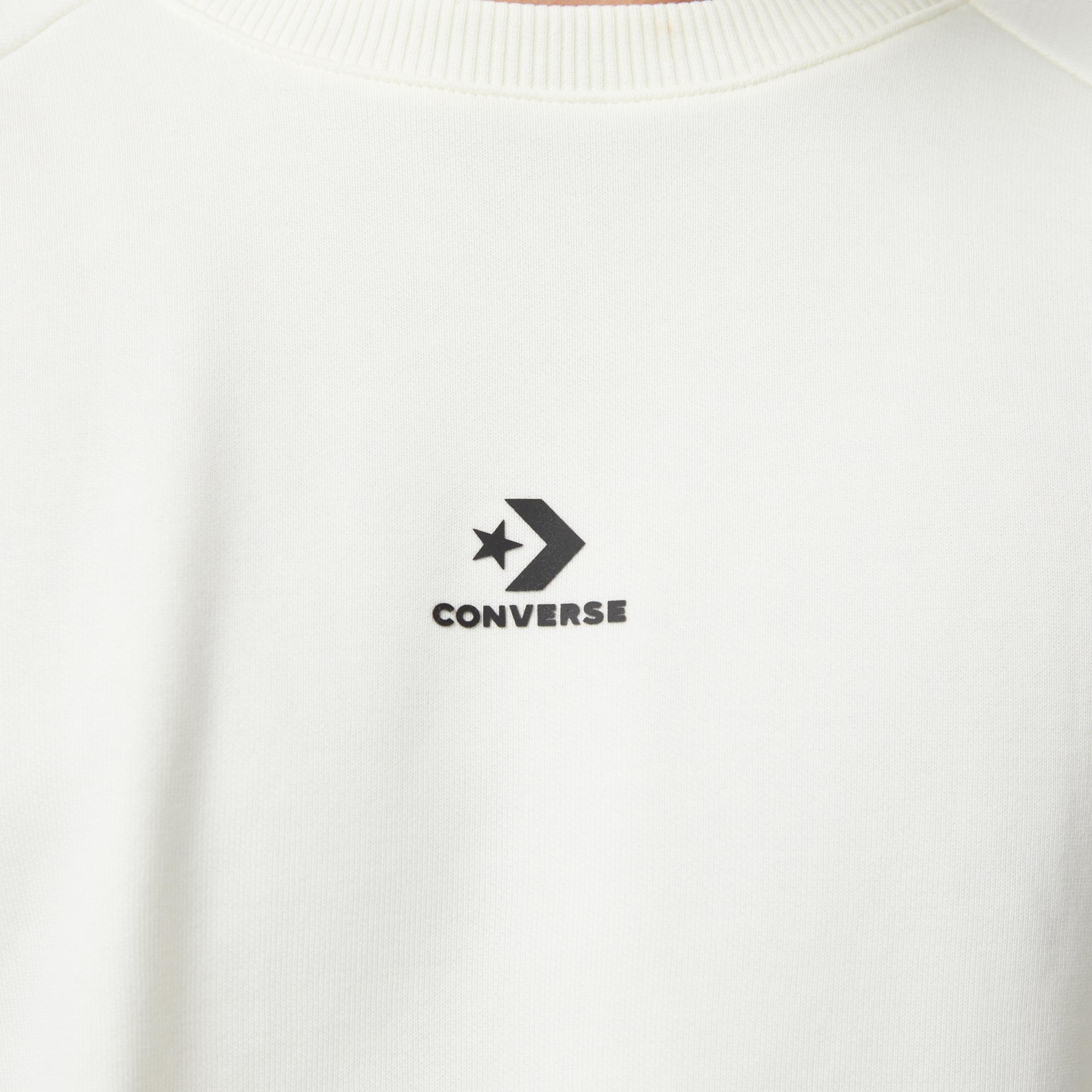 Converse Erkek Krem Sweatshirt