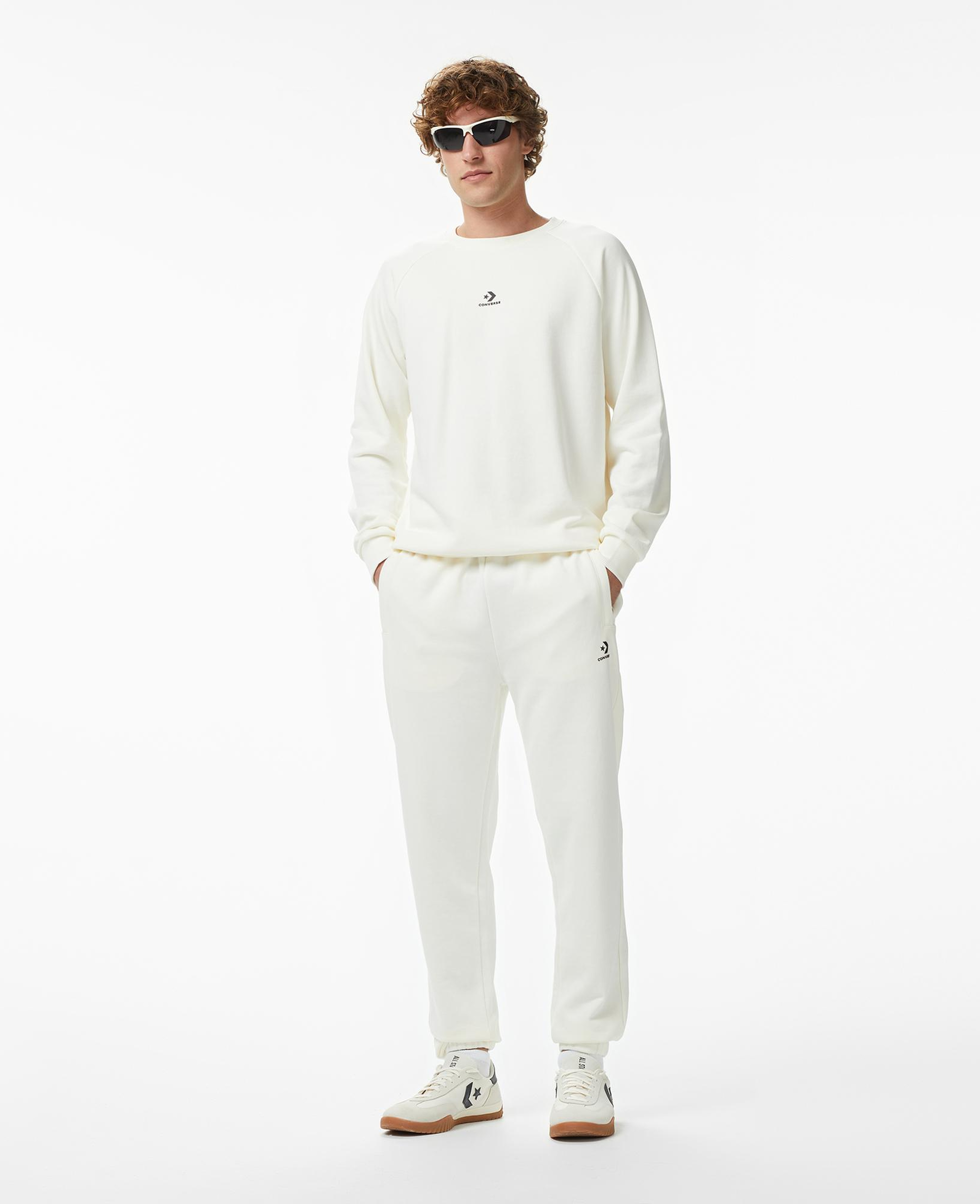 Converse Erkek Krem Sweatshirt