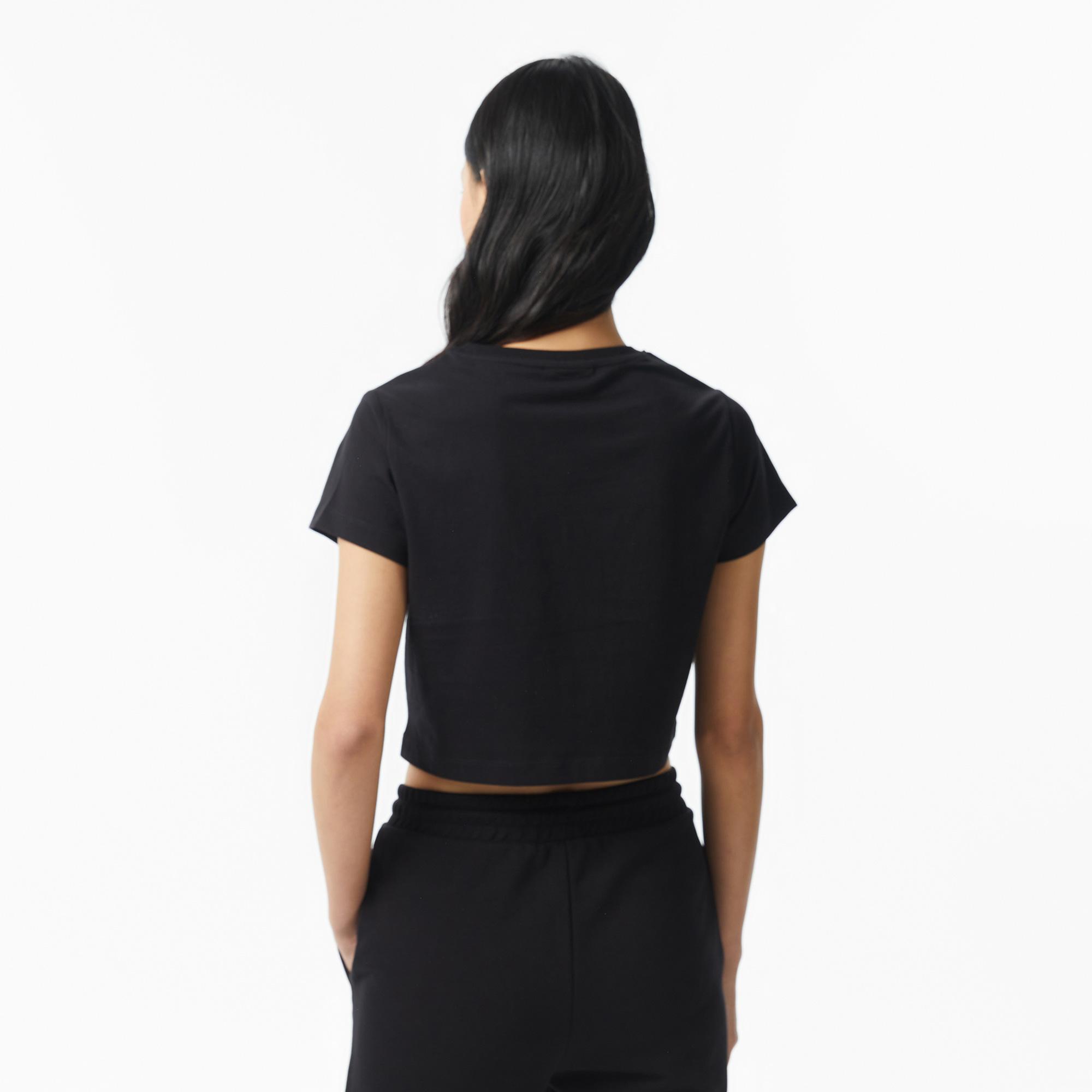 Converse Kadın Siyah T-Shirt