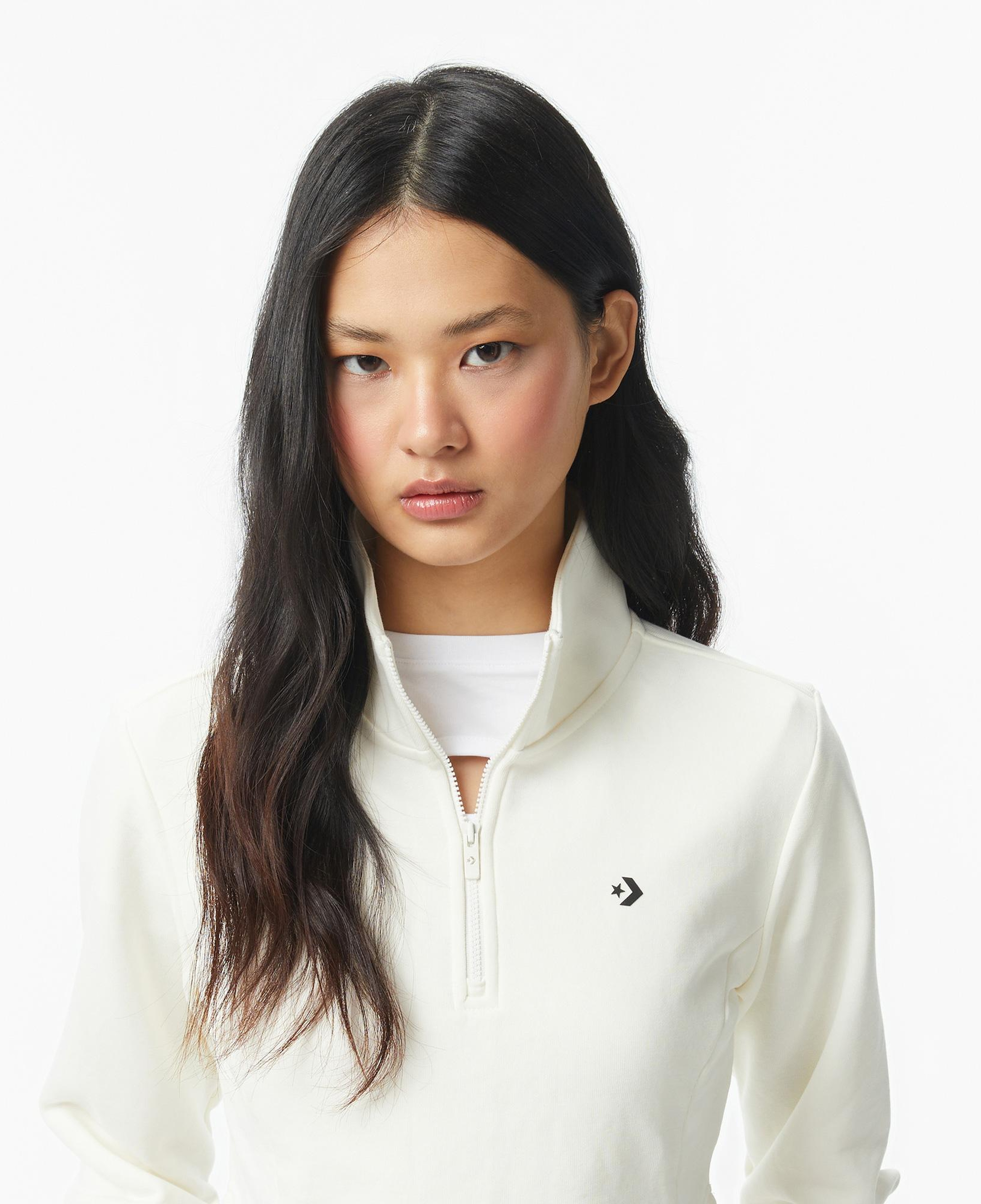 Converse Kadın Krem Sweatshirt