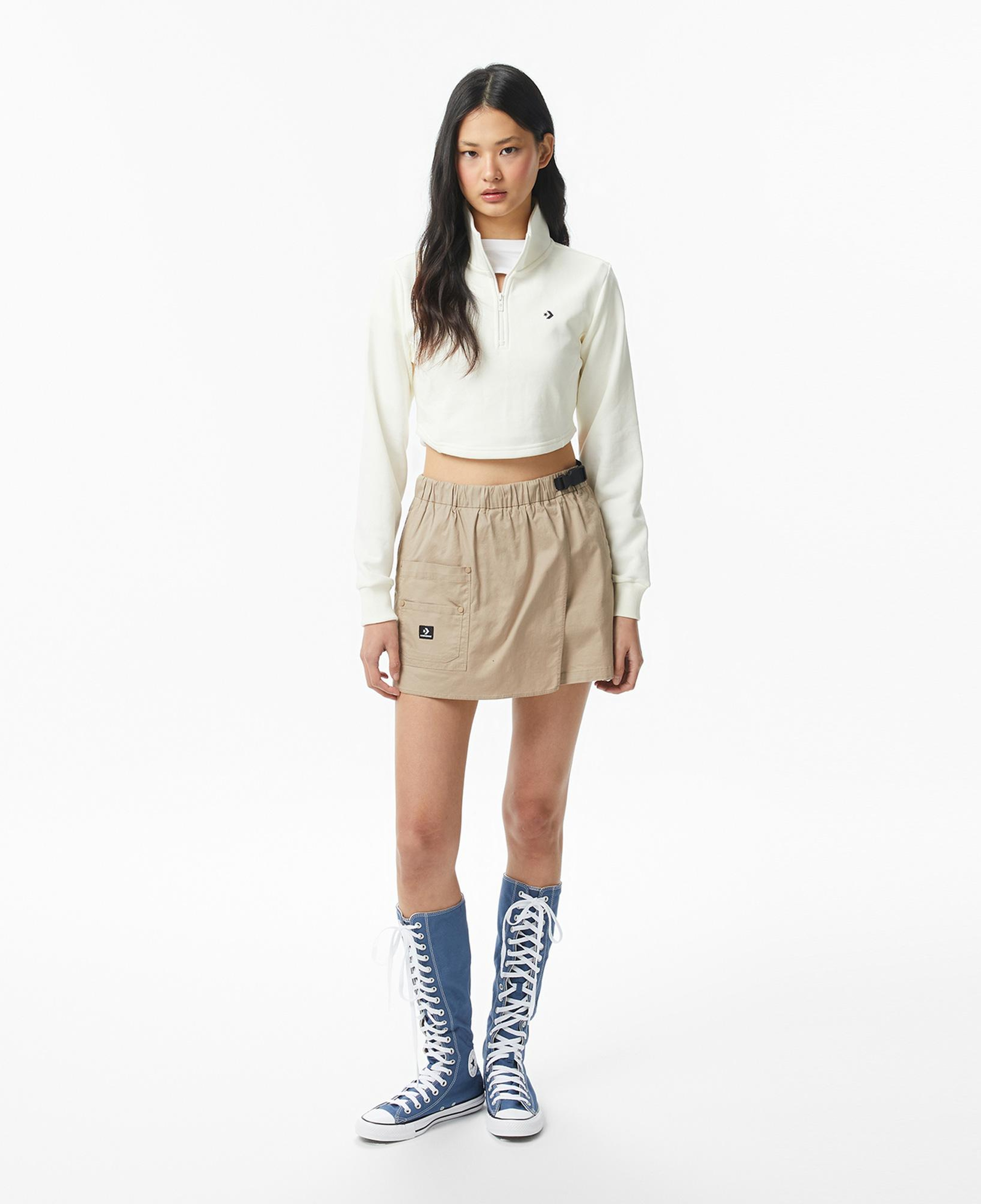 Converse Kadın Krem Sweatshirt