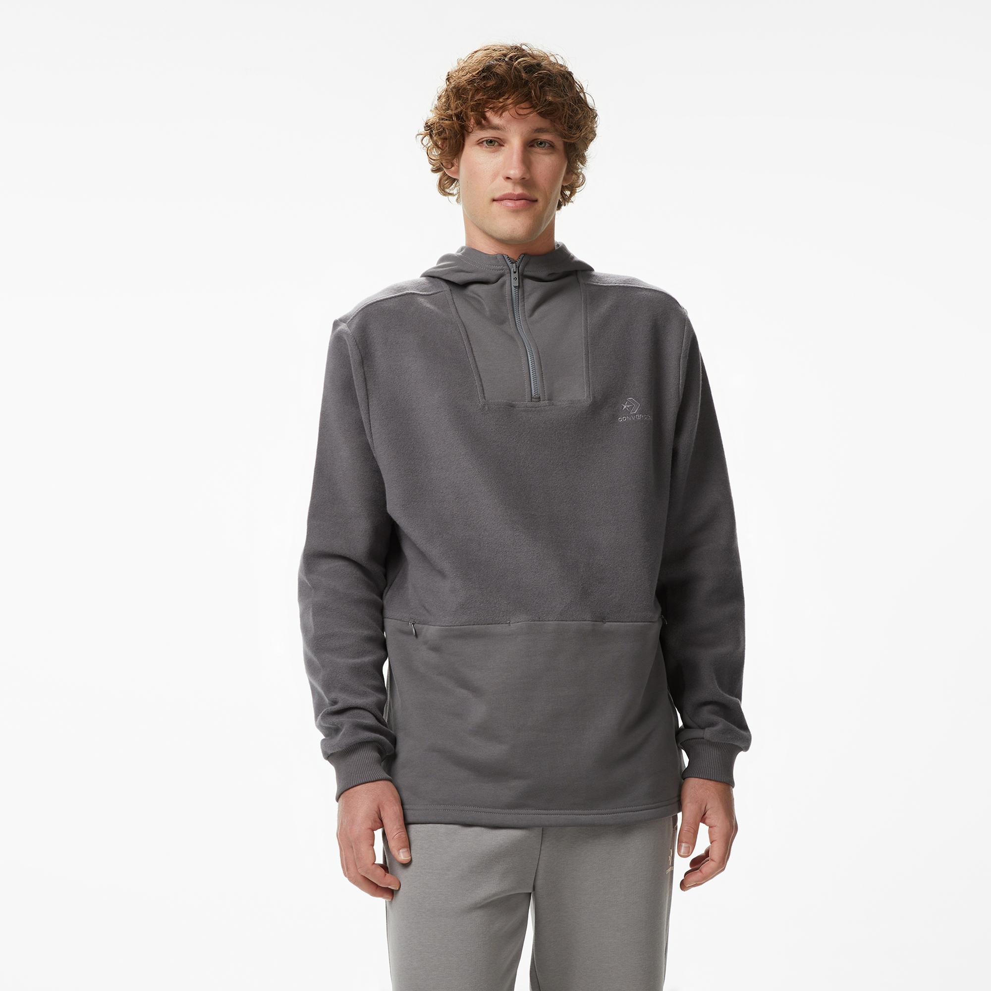 Converse Erkek Antrasit Sweatshirt