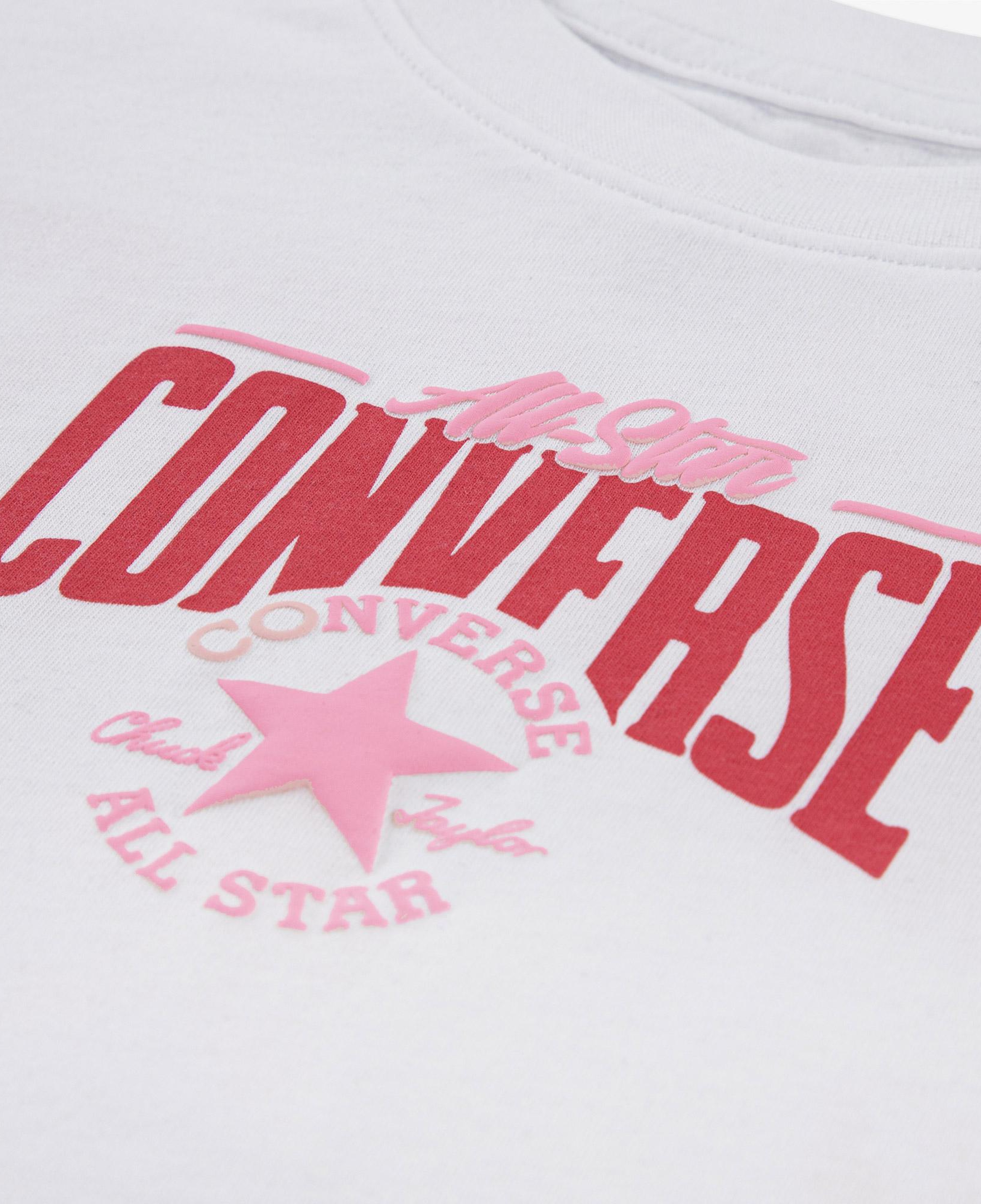 Converse Kız Genç Çocuk Beyaz T-Shirt