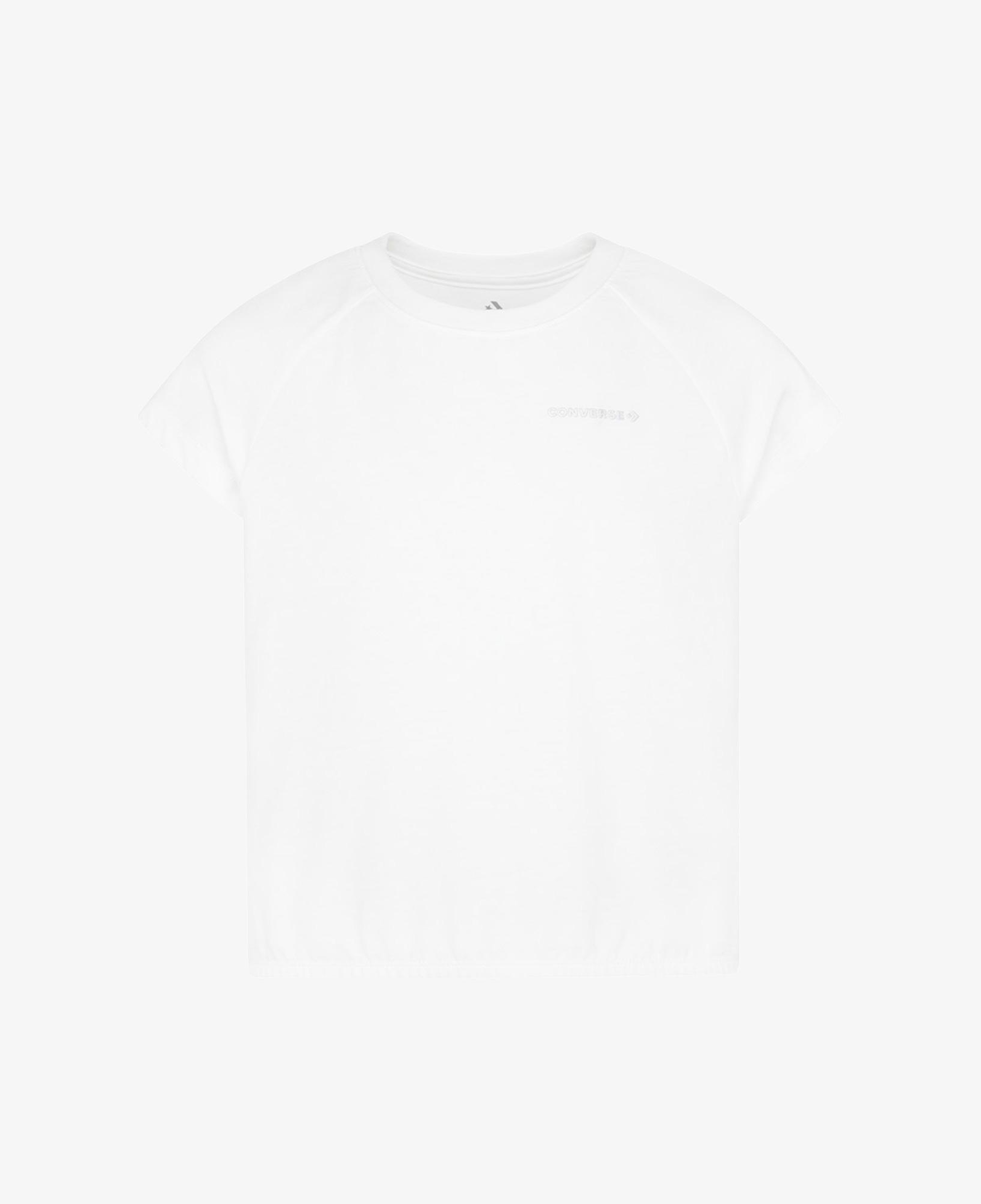 Converse Raglan Elastic Knit Çocuk Gri T-Shirt