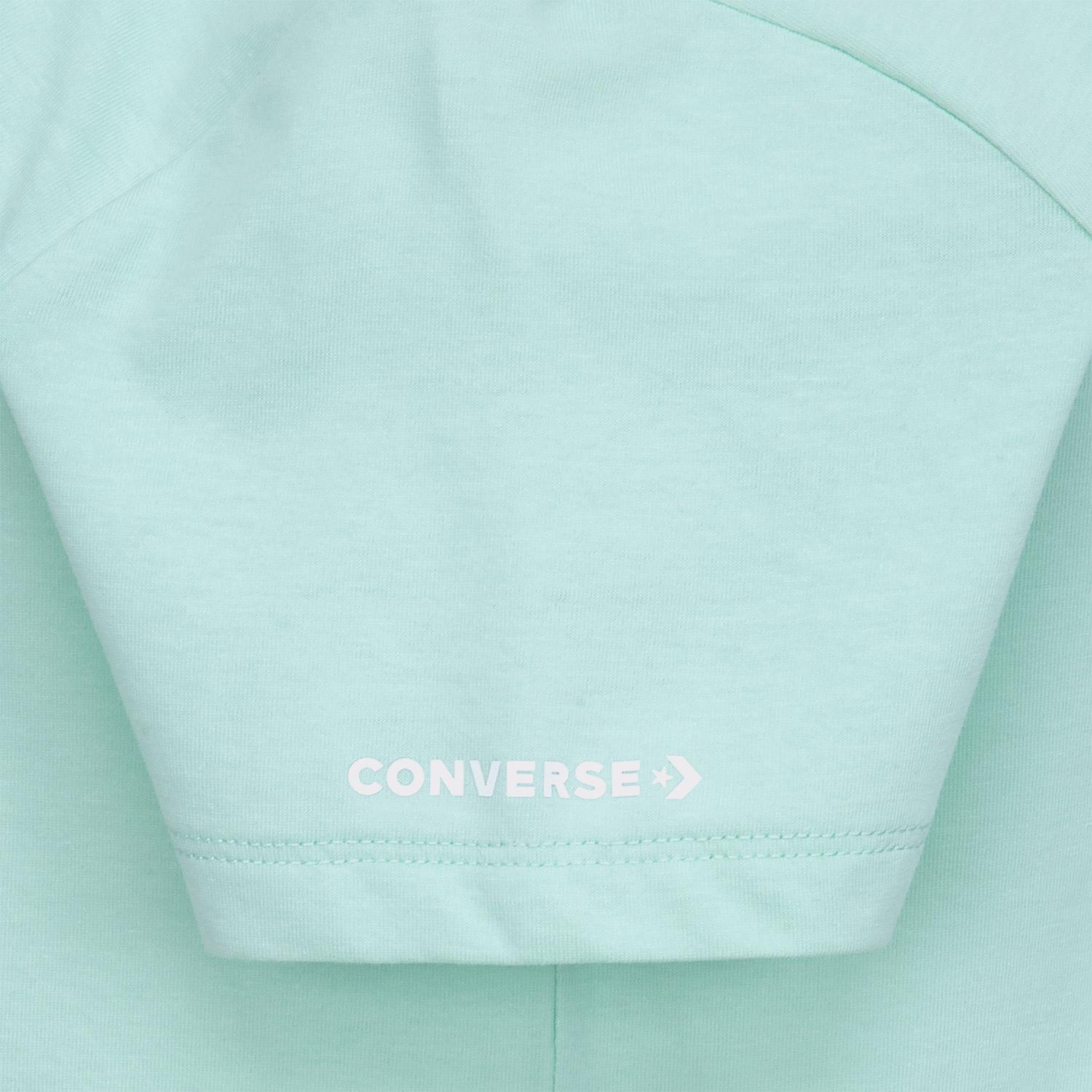 Converse Chuck Patch Graphic Çocuk Yeşil T-Shirt