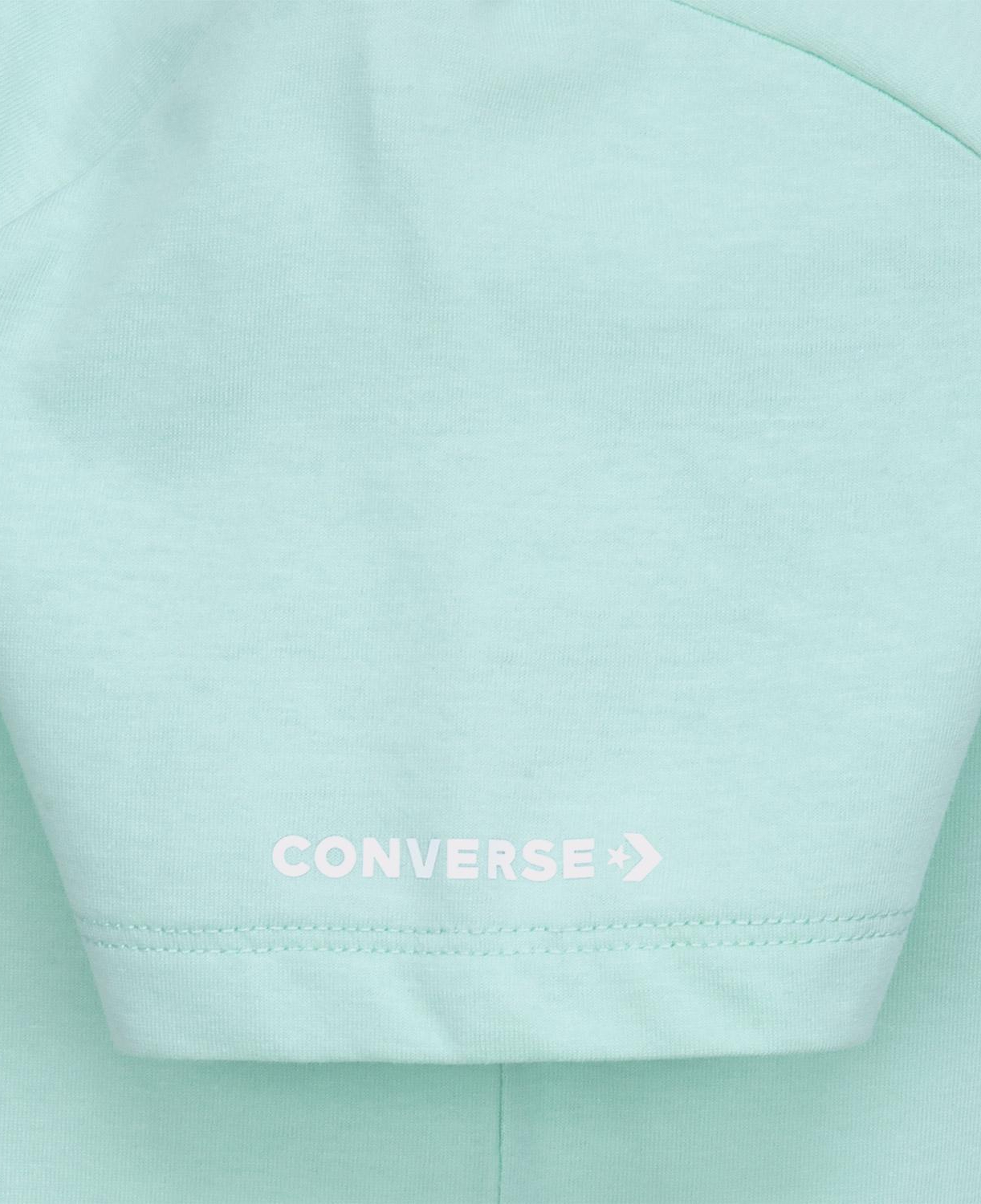 Converse Chuck Patch Graphic Çocuk Yeşil T-Shirt