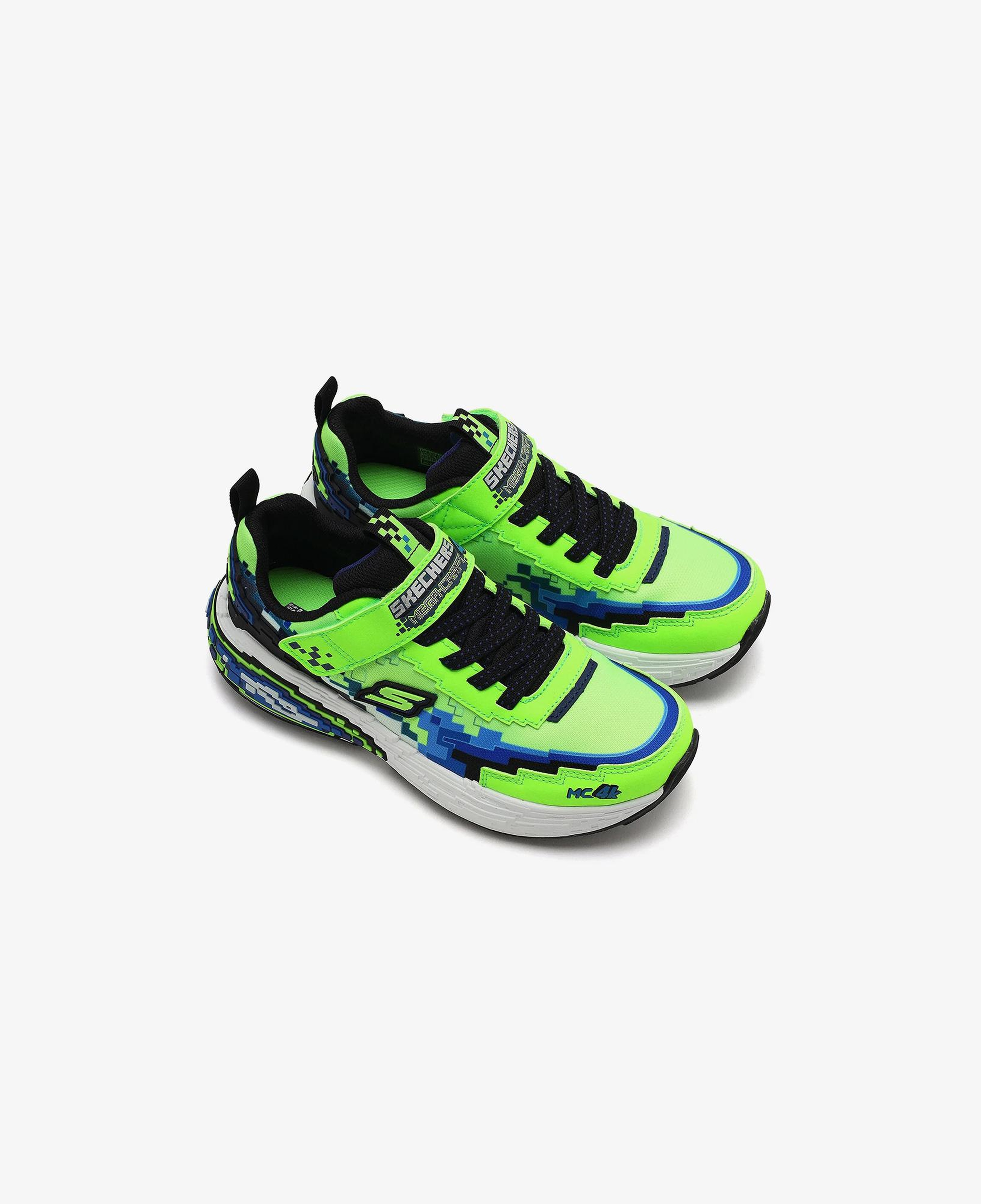 Skechers Mega-Craft 4K Çocuk Yeşil Spor Ayakkabı
