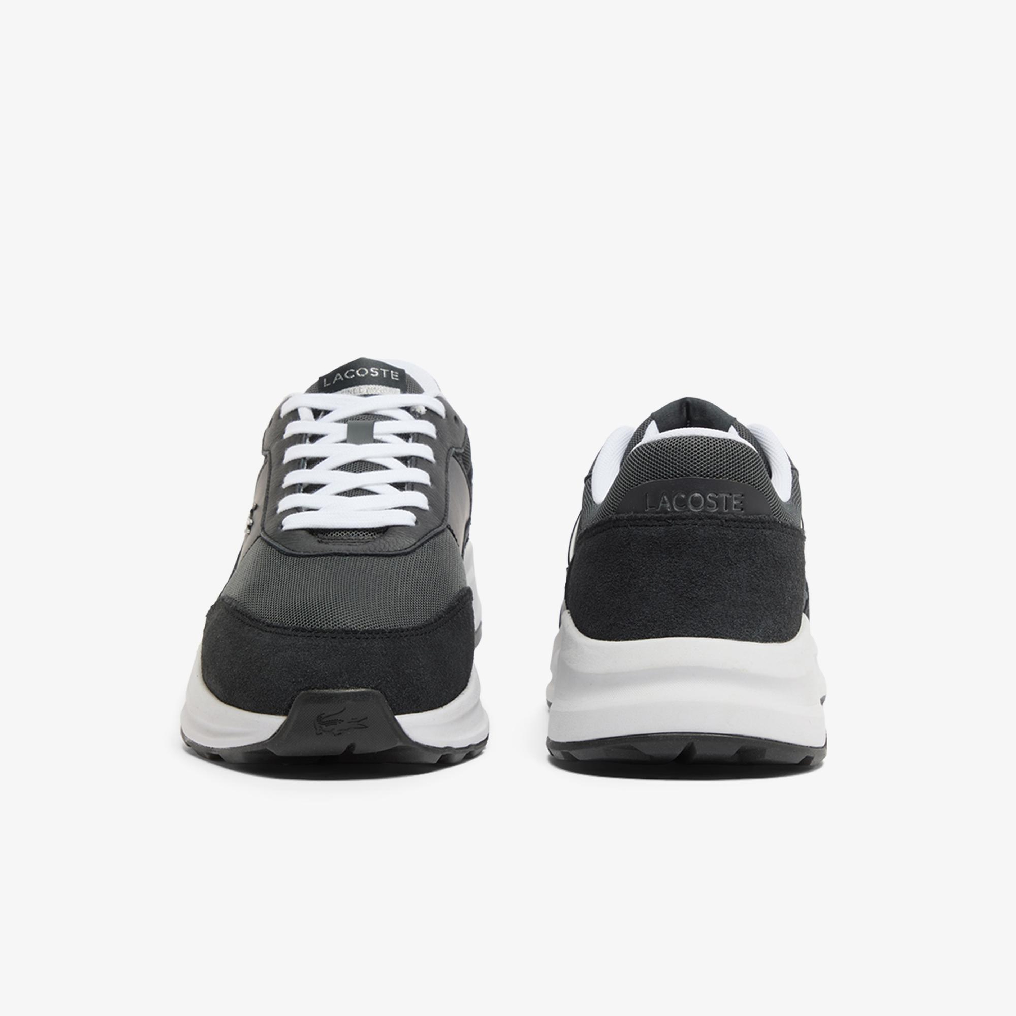 Lacoste Run Set CGR Bar Erkek Koyu Gri Sneaker