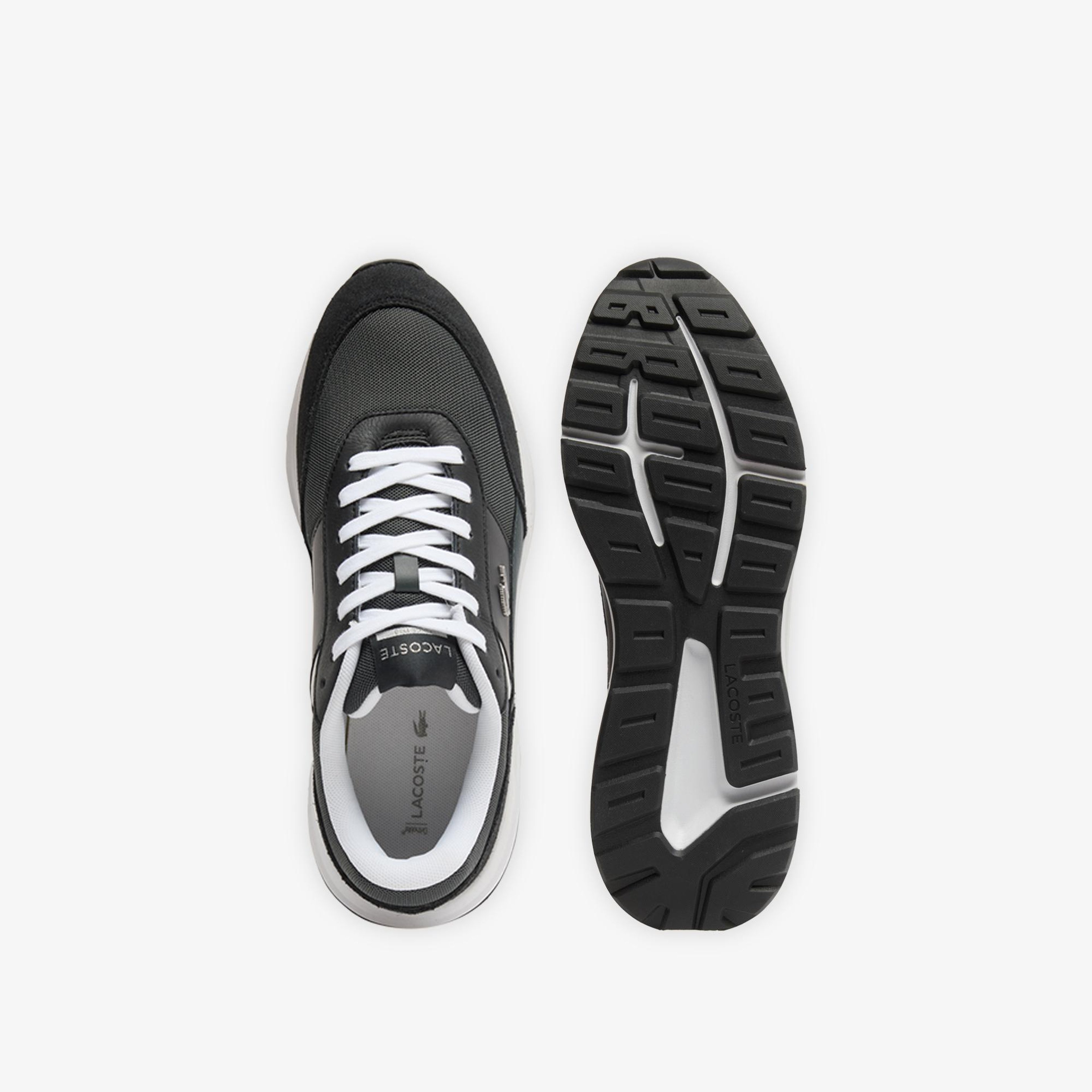 Lacoste Run Set CGR Bar Erkek Koyu Gri Sneaker