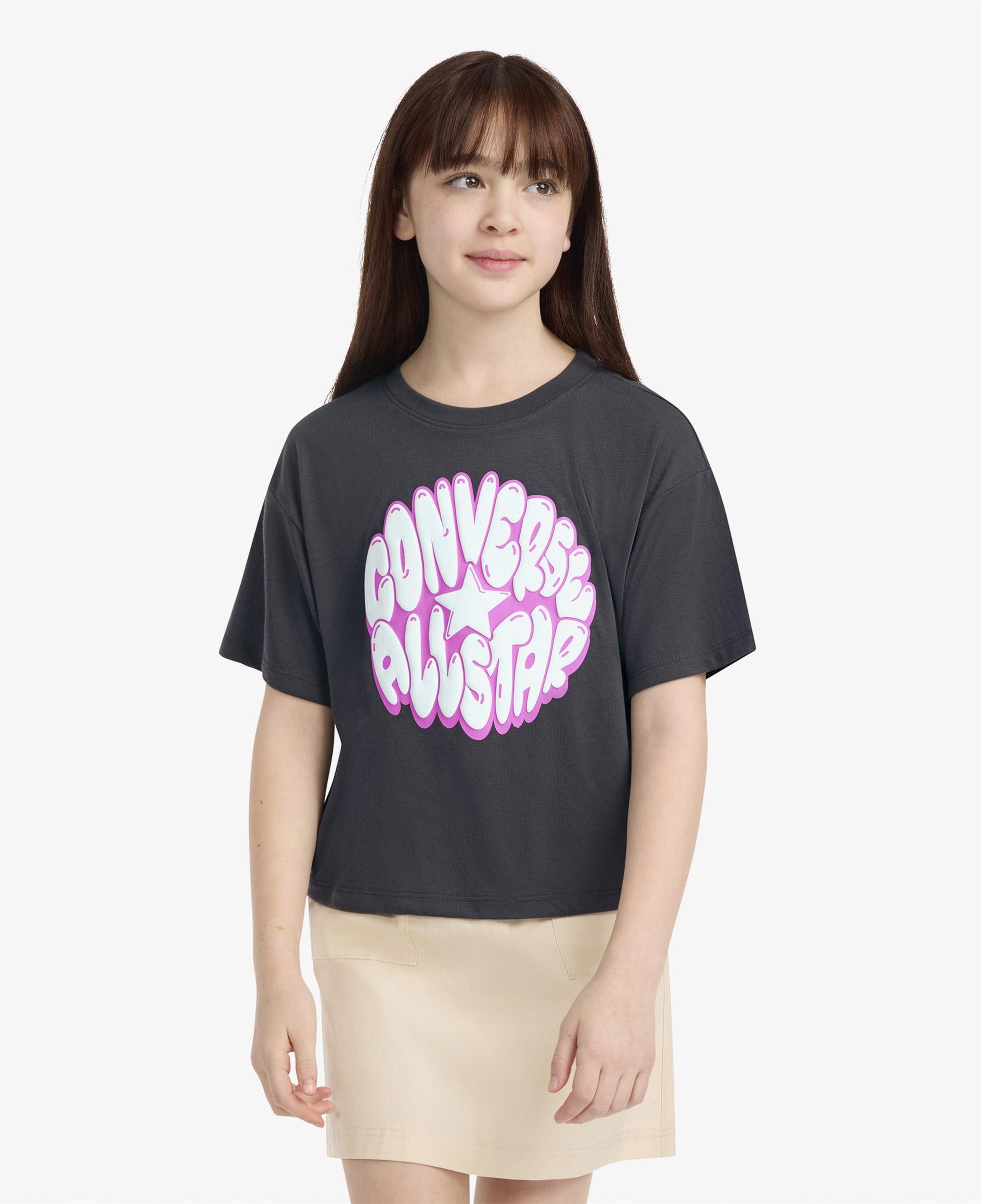 Converse Kız Genç Çocuk Antrasit T-Shirt