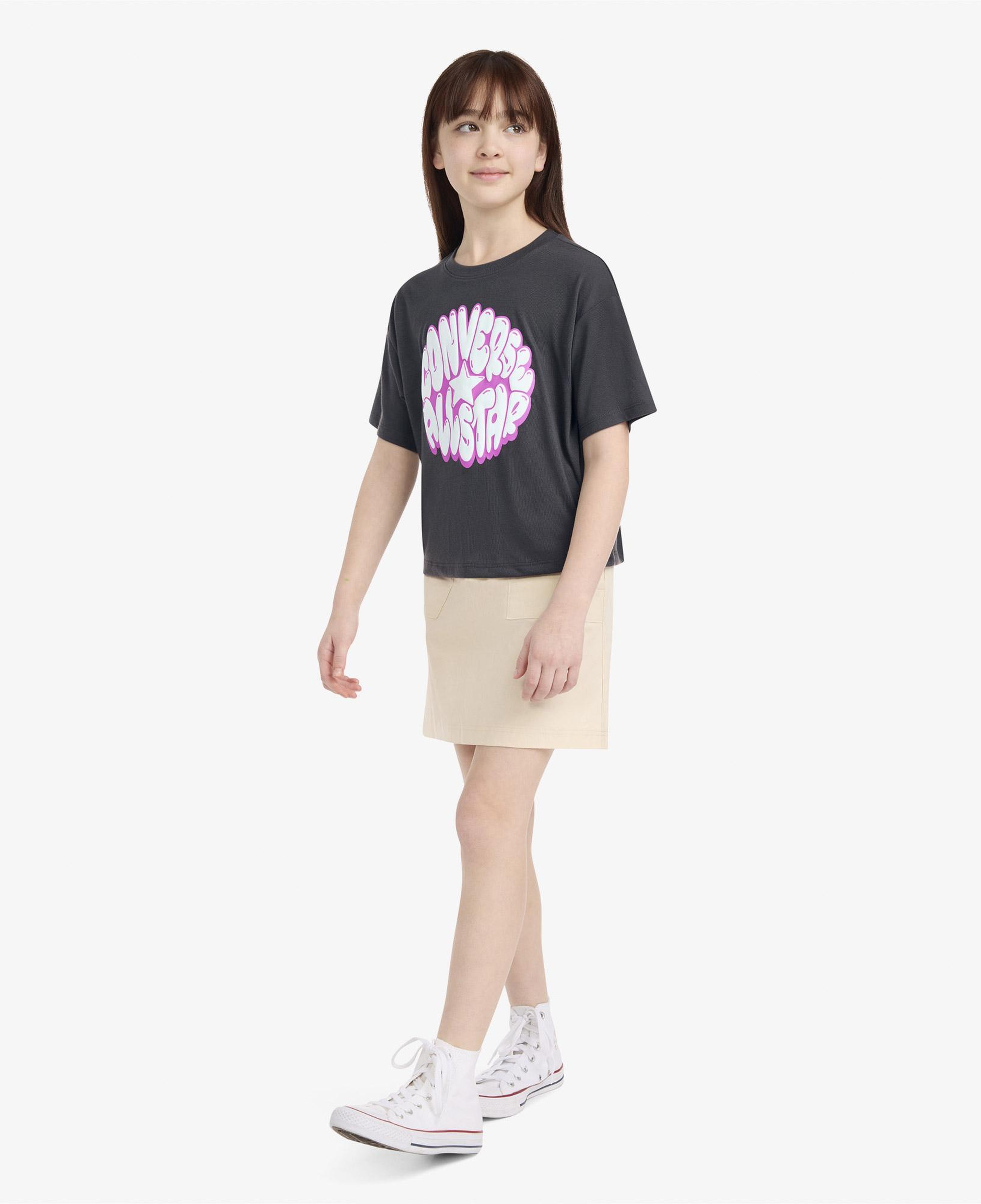 Converse Kız Genç Çocuk Antrasit T-Shirt