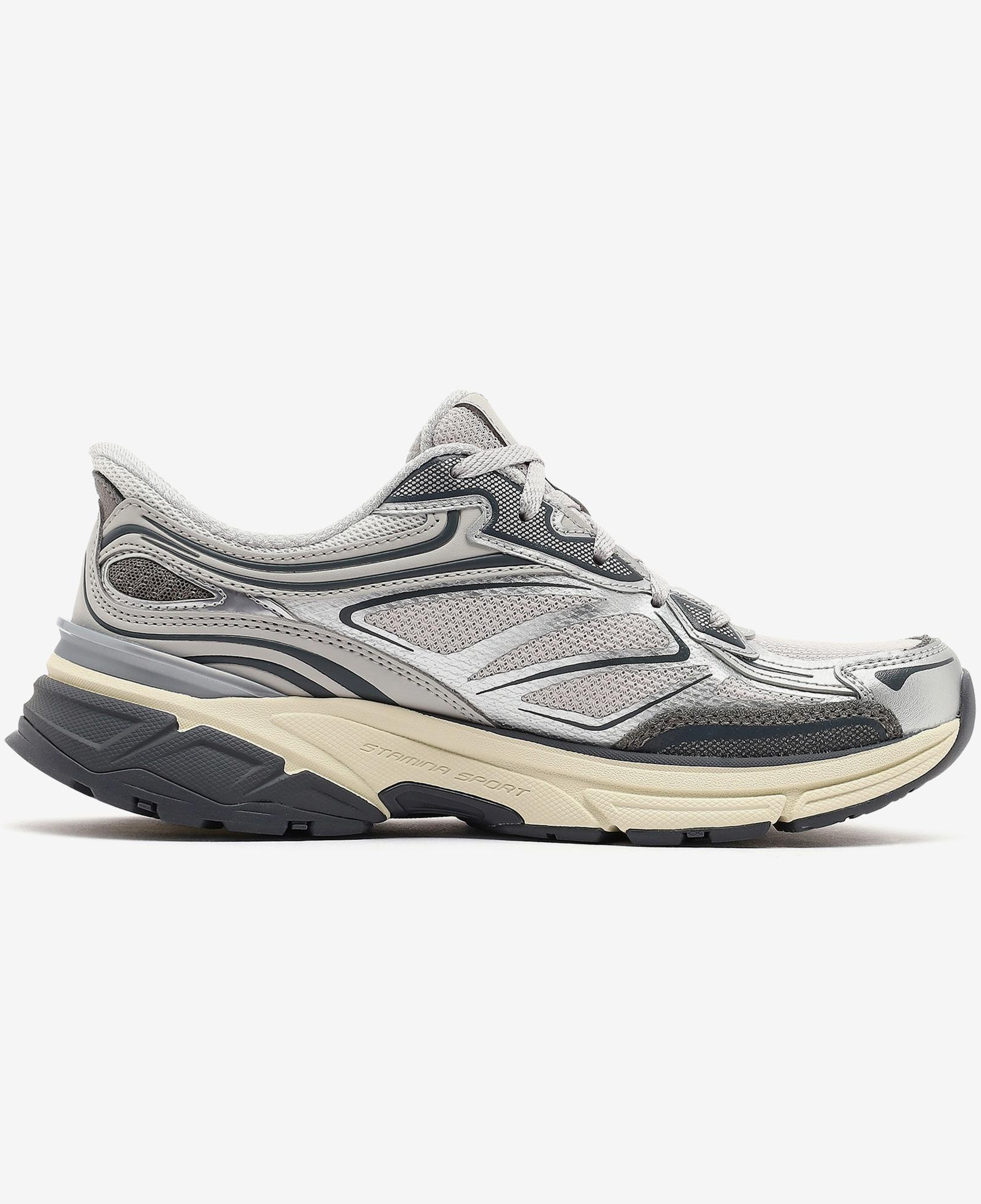 Skechers Stamina Sport Kadın Gümüş Sneaker