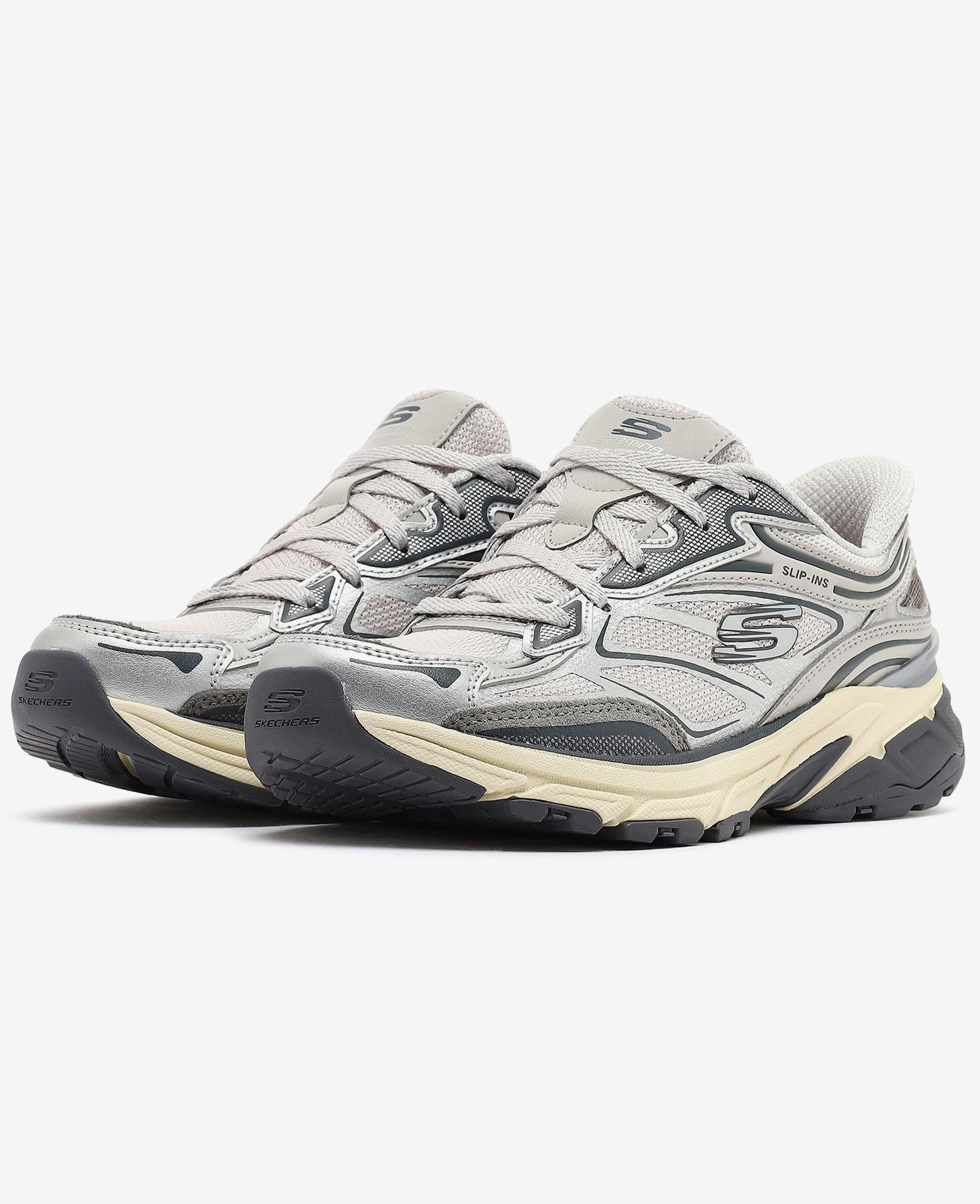 Skechers Stamina Sport Kadın Gümüş Sneaker