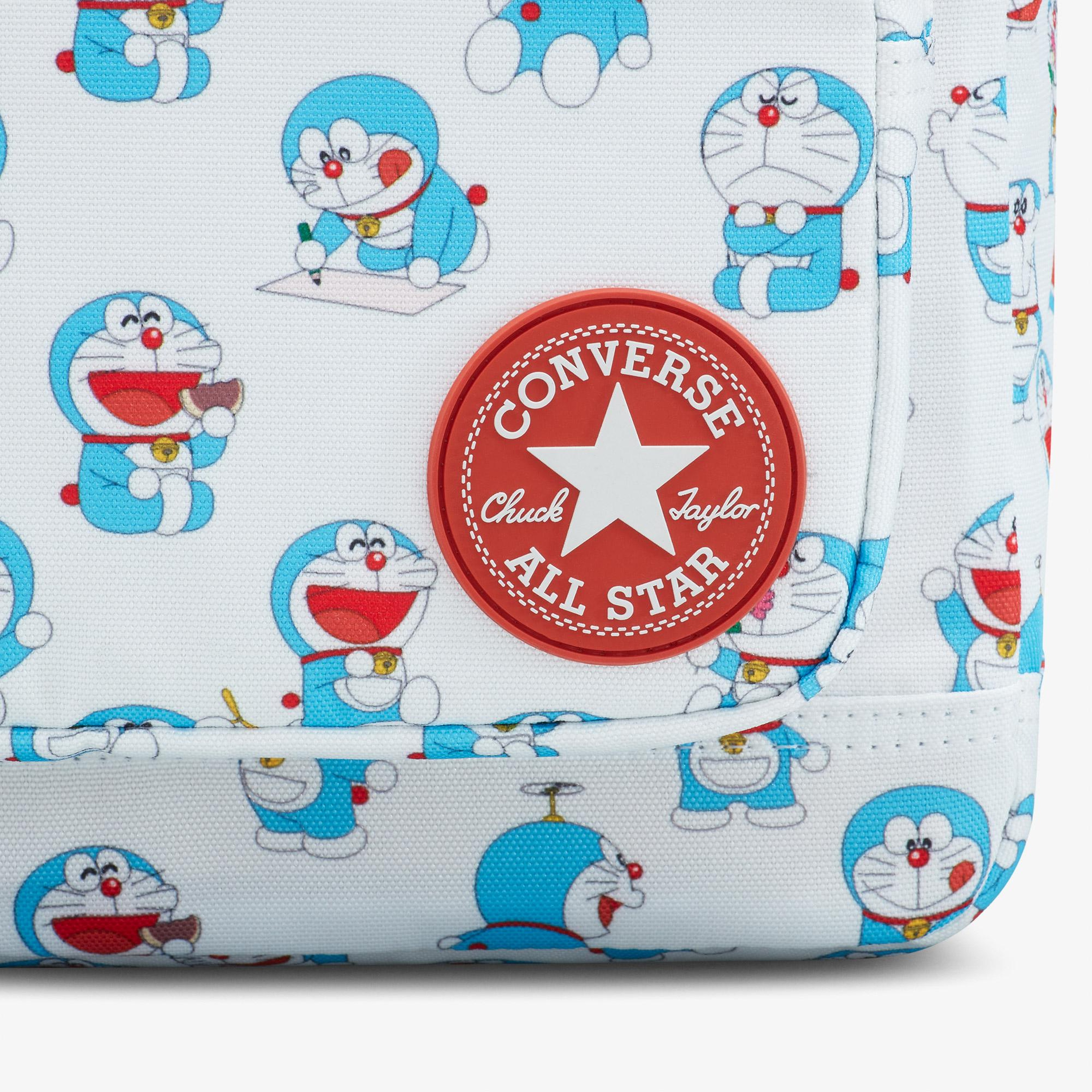 Converse x Doraemon Unisex Beyaz Sırt Çantası