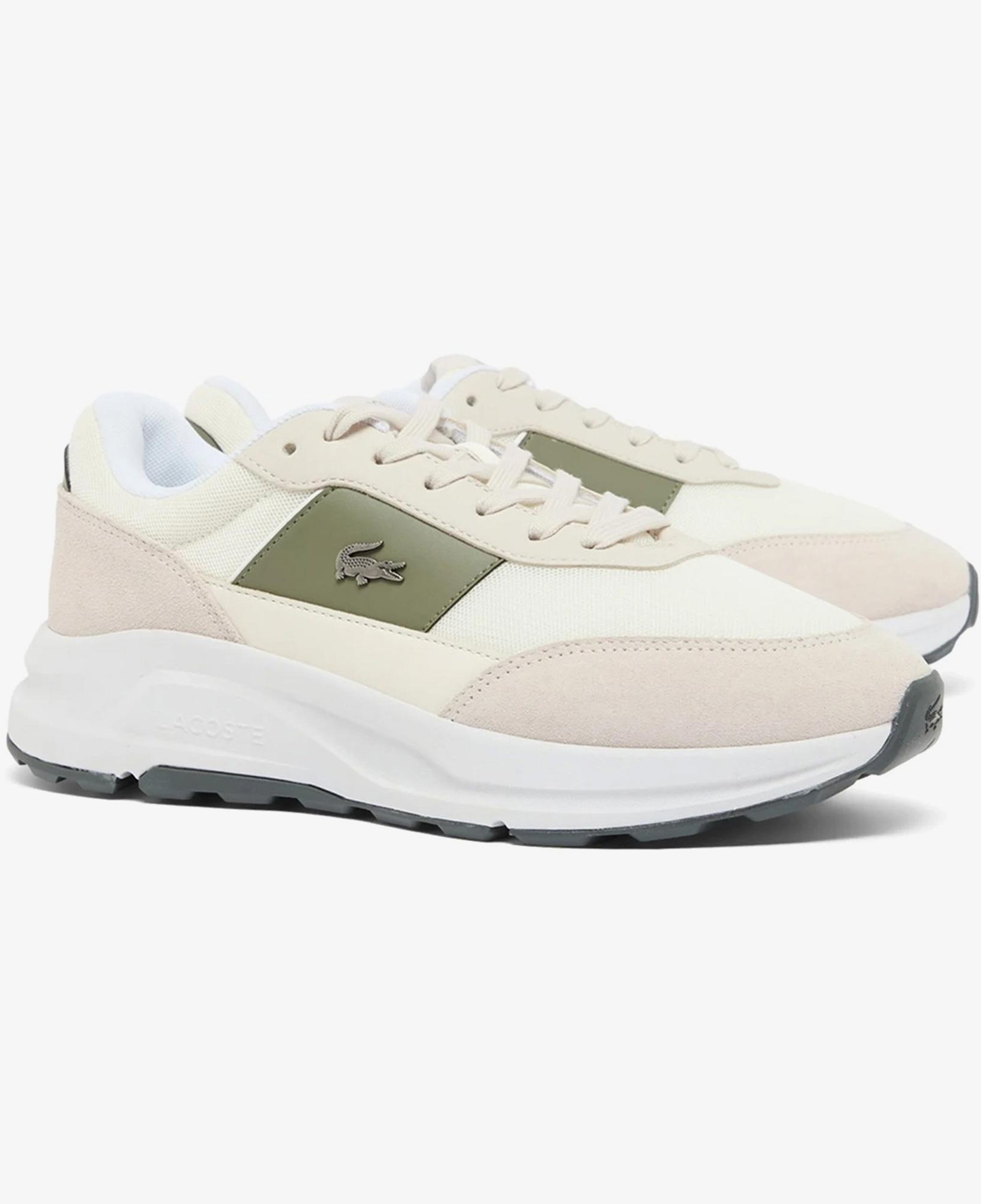 Lacoste Run Set CGR Bar Erkek Krem Sneaker