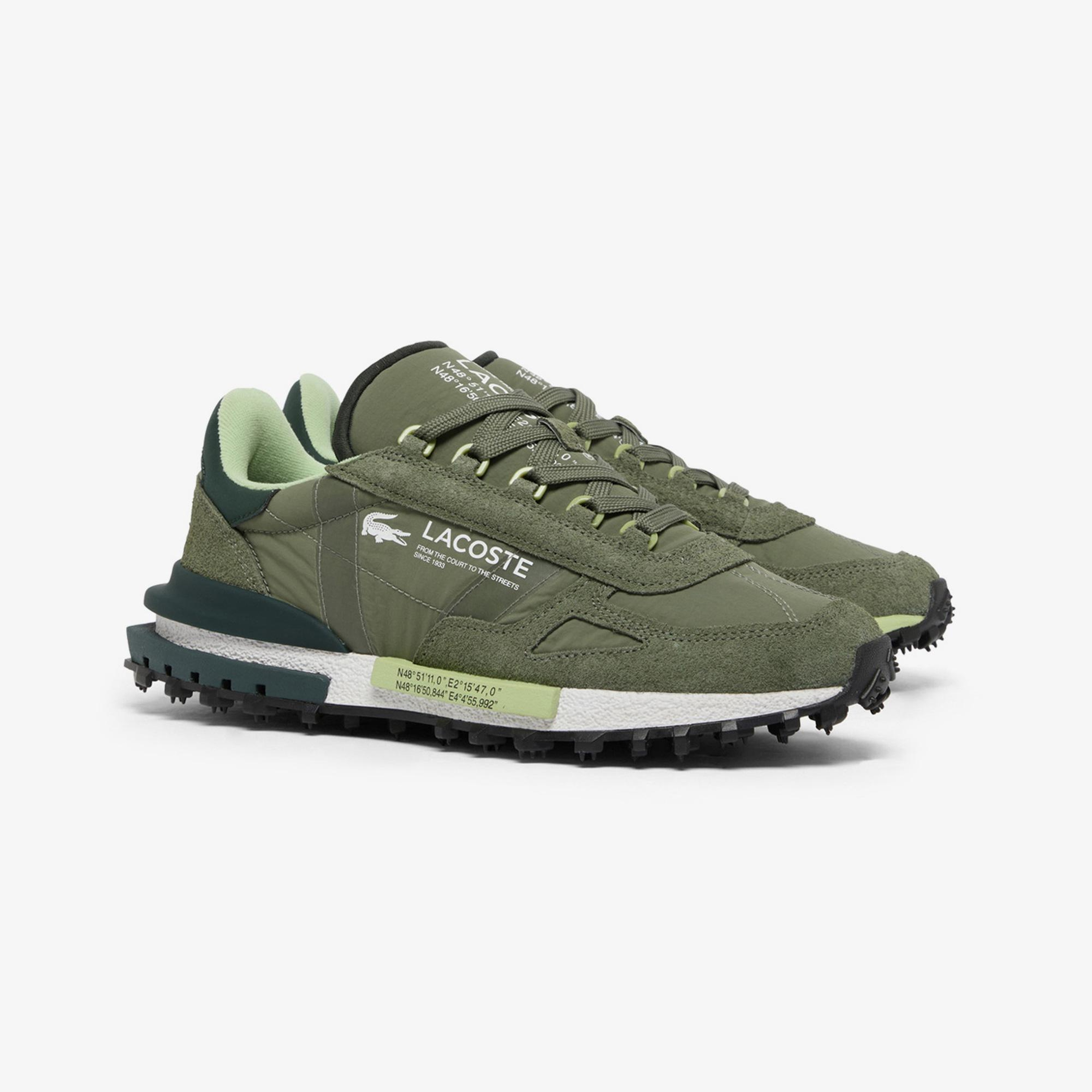 Lacoste Elite Active Erkek Haki Sneaker