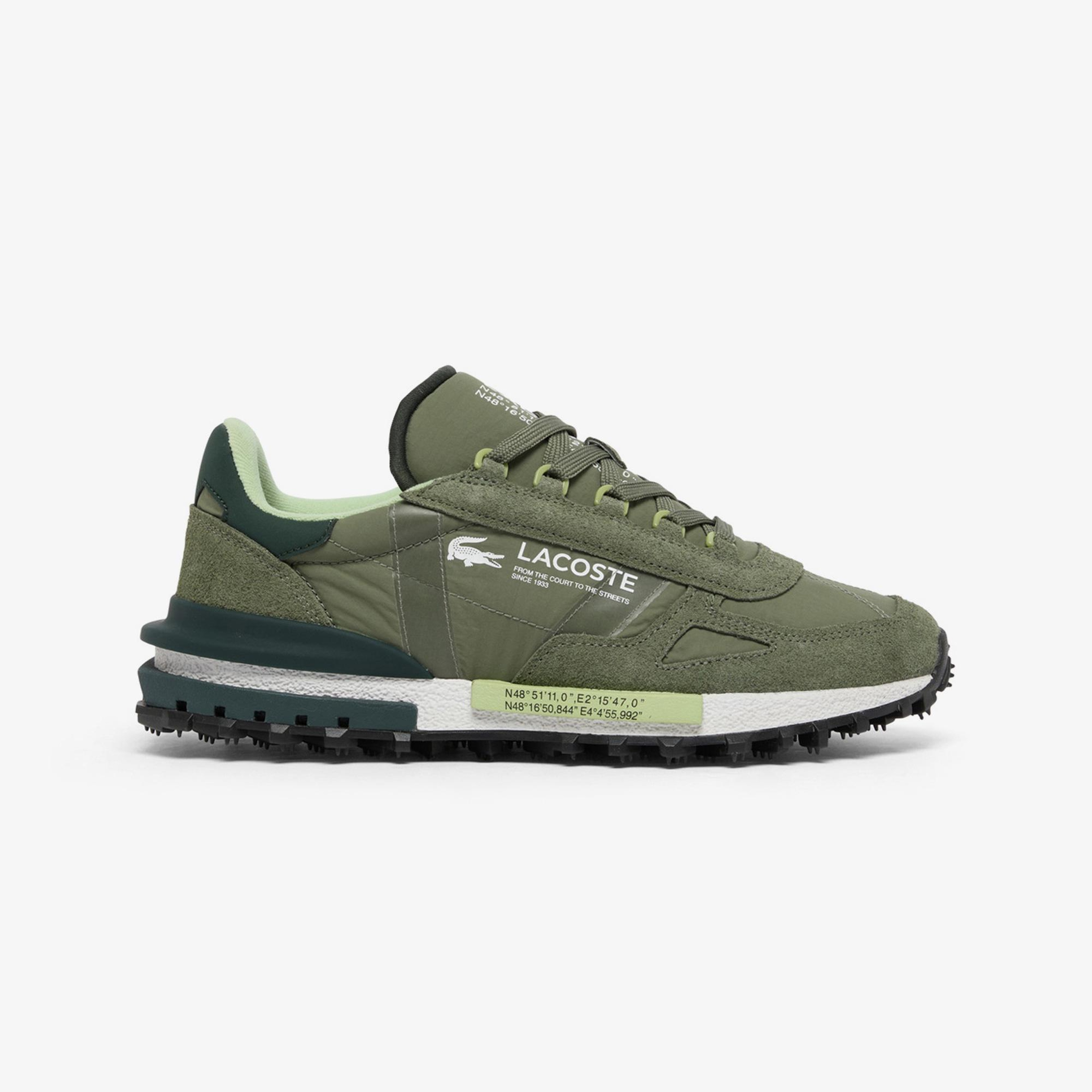 Lacoste Elite Active Erkek Haki Sneaker
