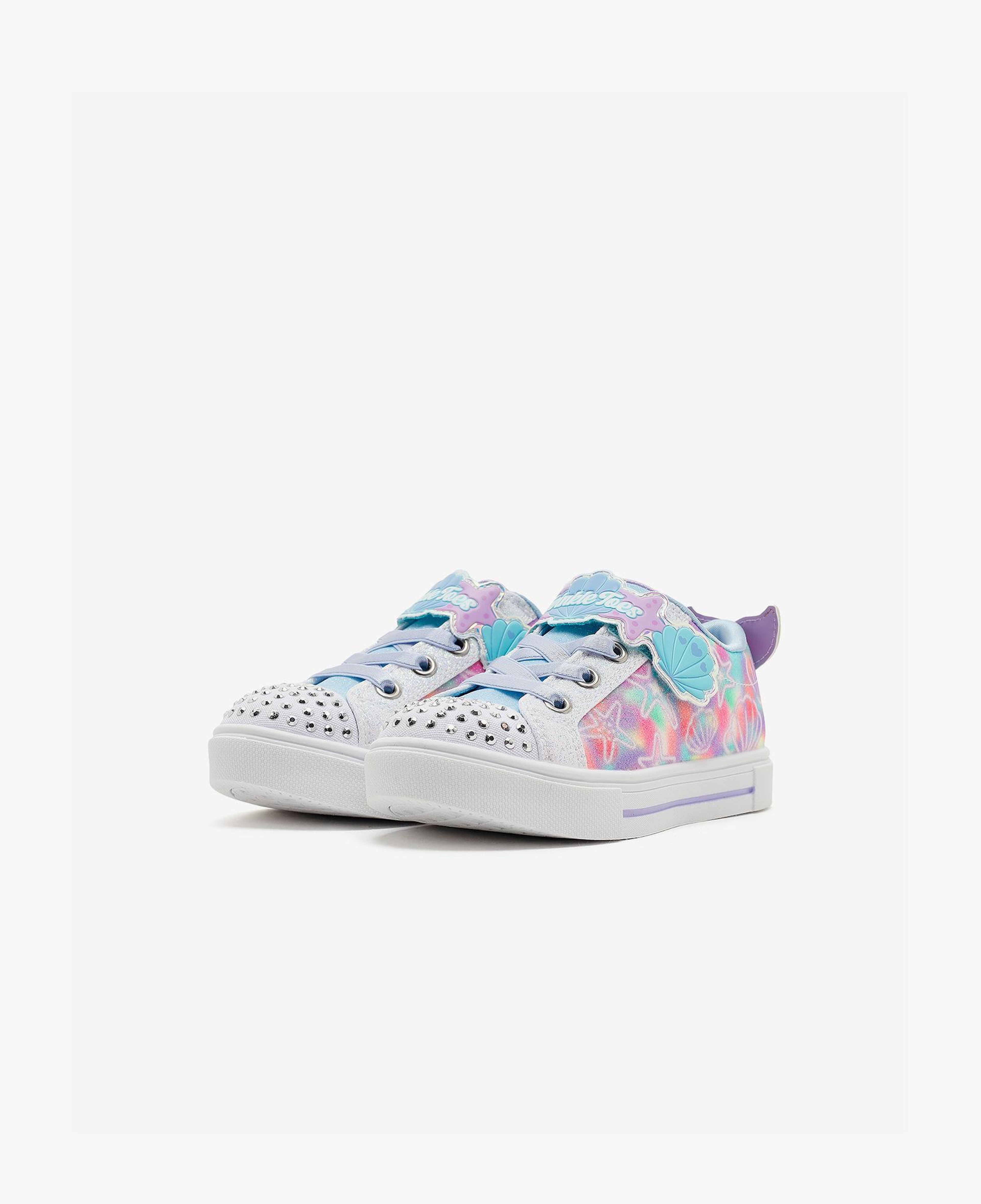 Skechers Twinkle Sparks Underwater Magic Çocuk Beyaz Spor Ayakkabı