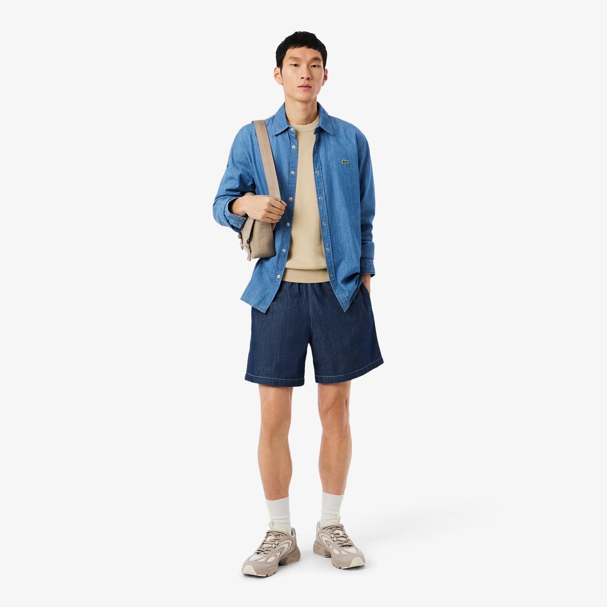 Lacoste Storm 96 Tech Erkek Gri Sneaker