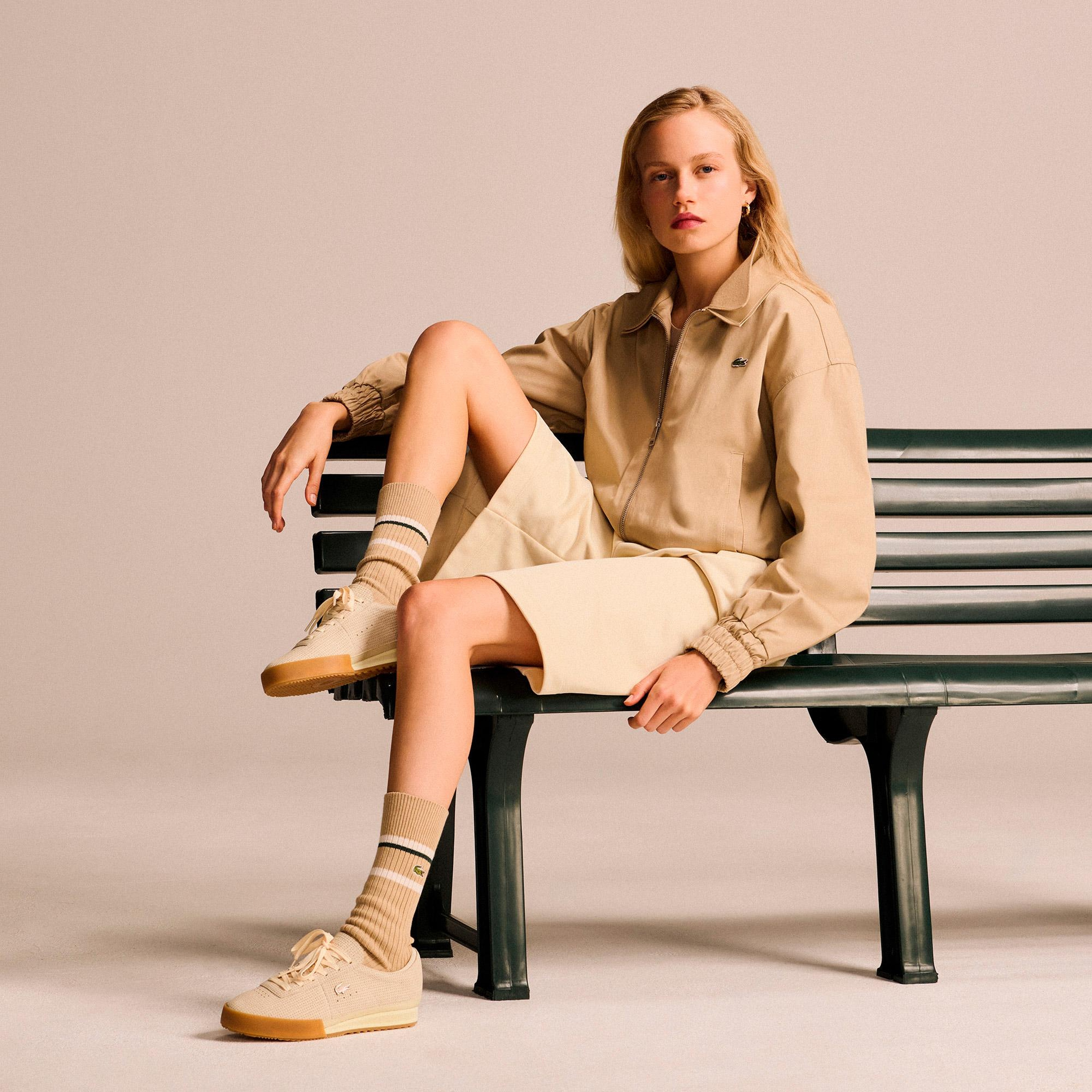 Lacoste Aura Kadın Bej Sneaker