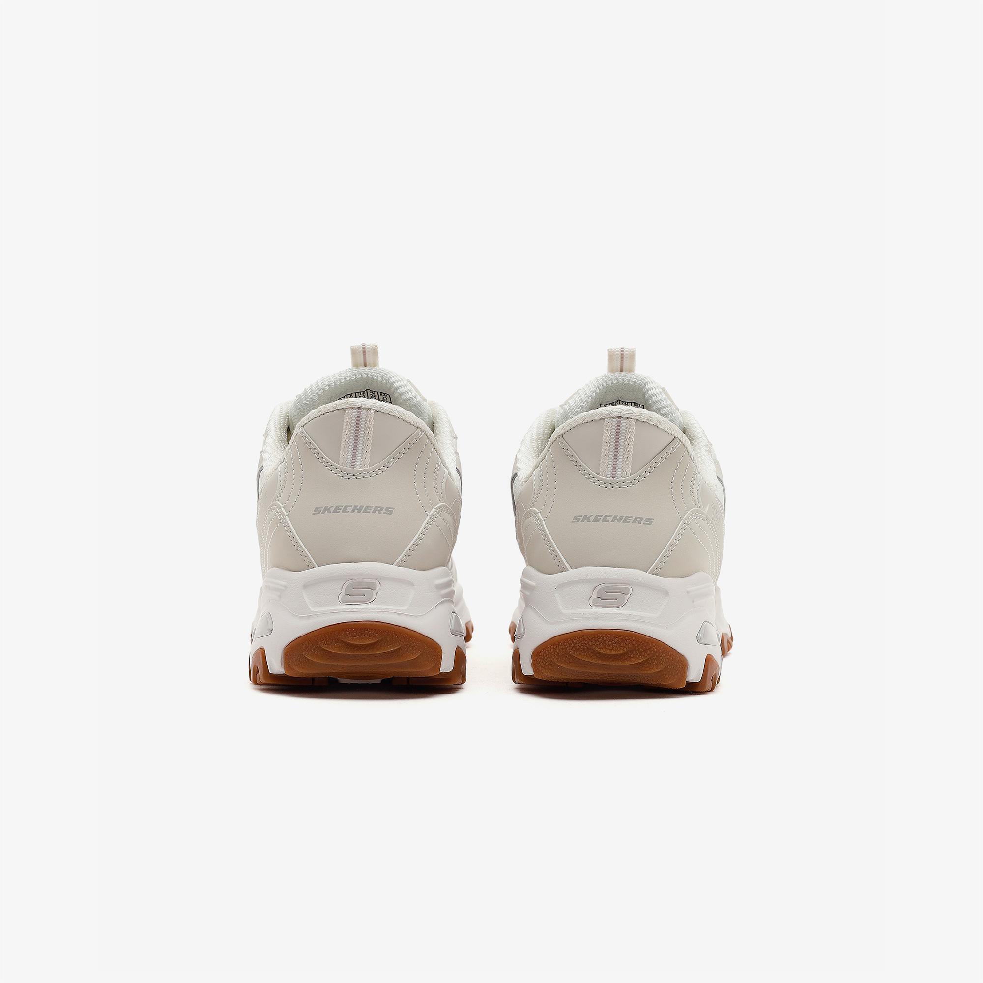 Skechers D'Lites Kadın Beyaz Sneaker
