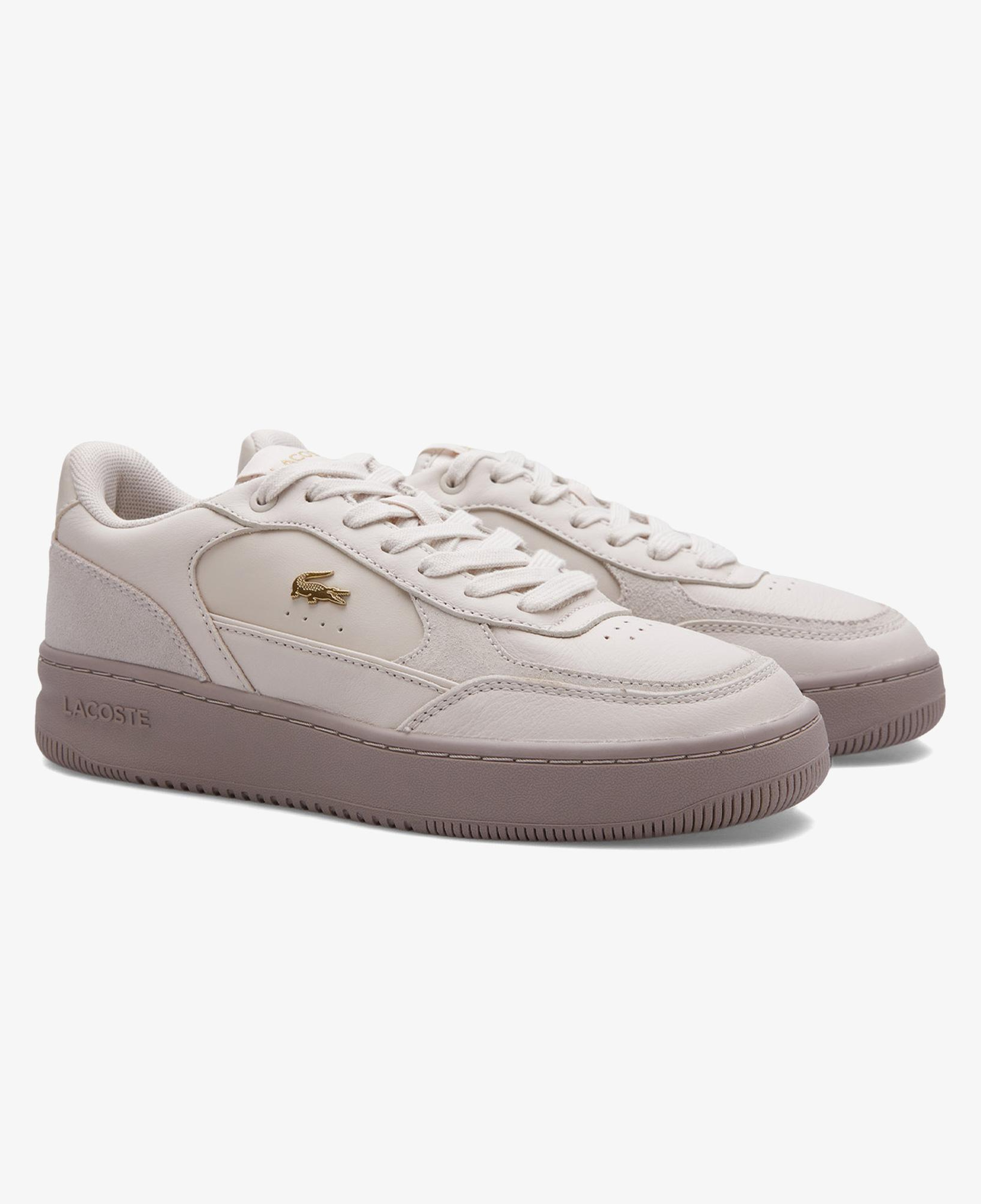 Lacoste L001 Ace Kadın Krem Sneaker