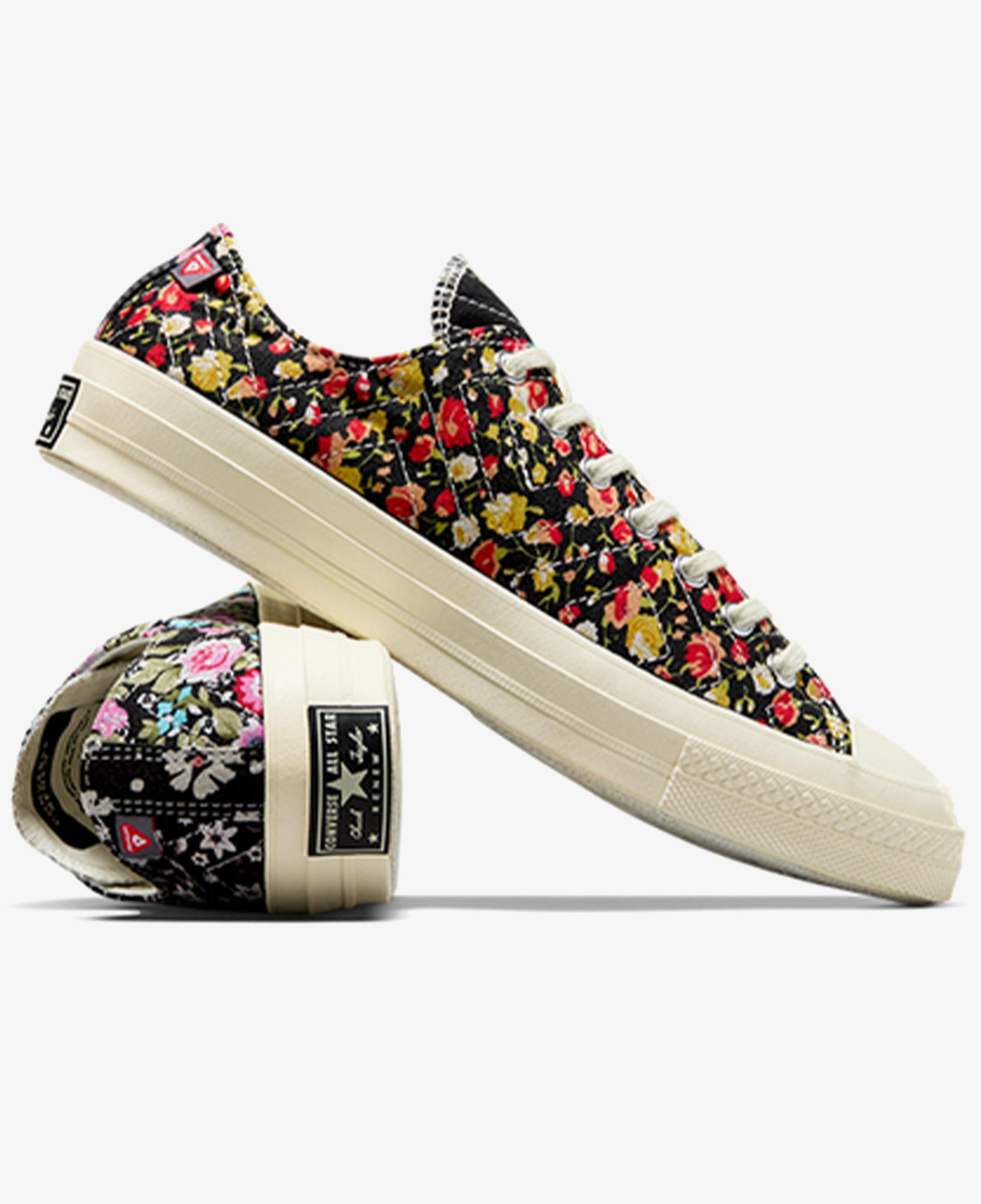 Converse Beyond Retro Upcycled Floral Chuck 70 Kadın Renkli Sneaker