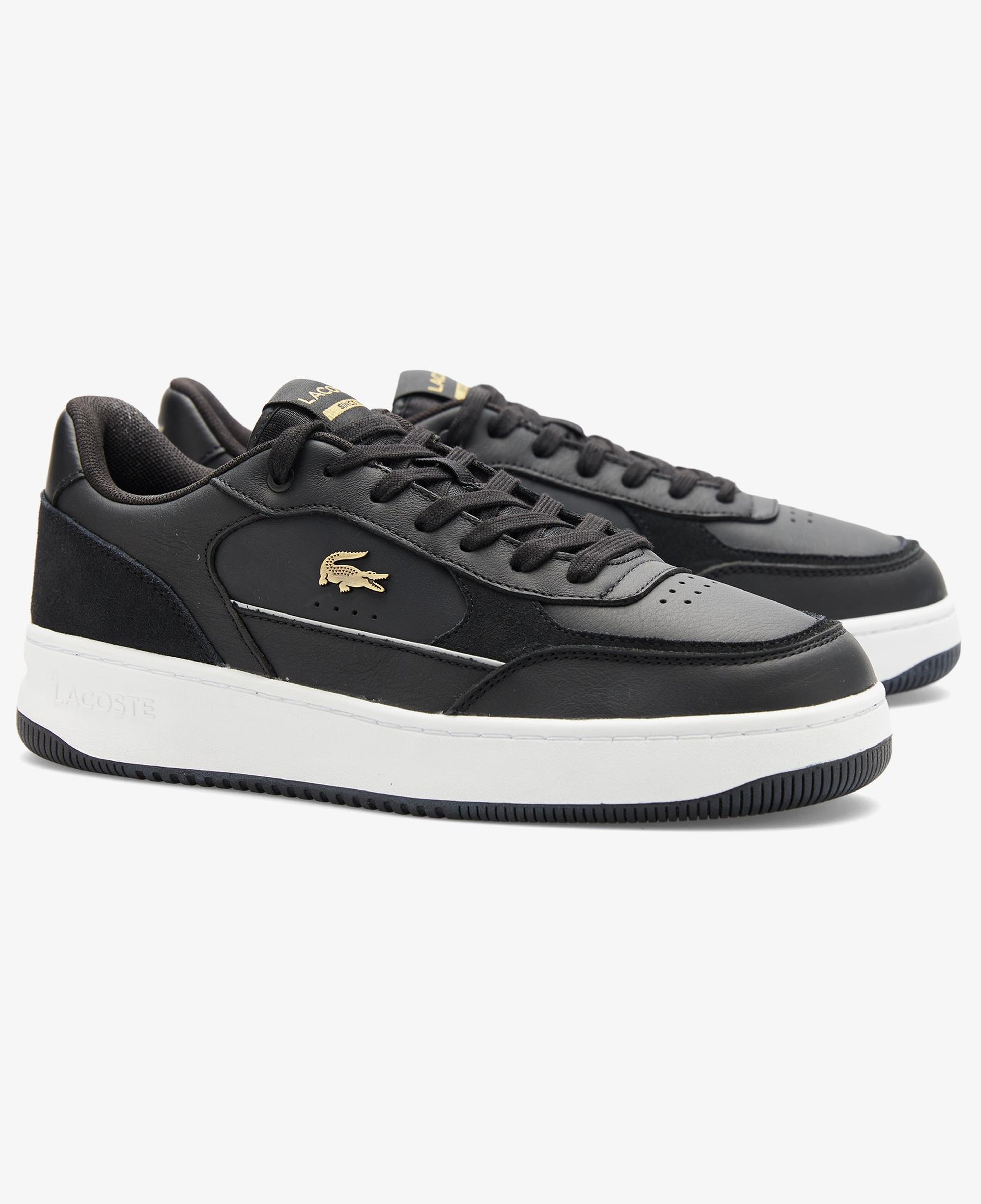 Lacoste L001 Ace Erkek Siyah Sneaker