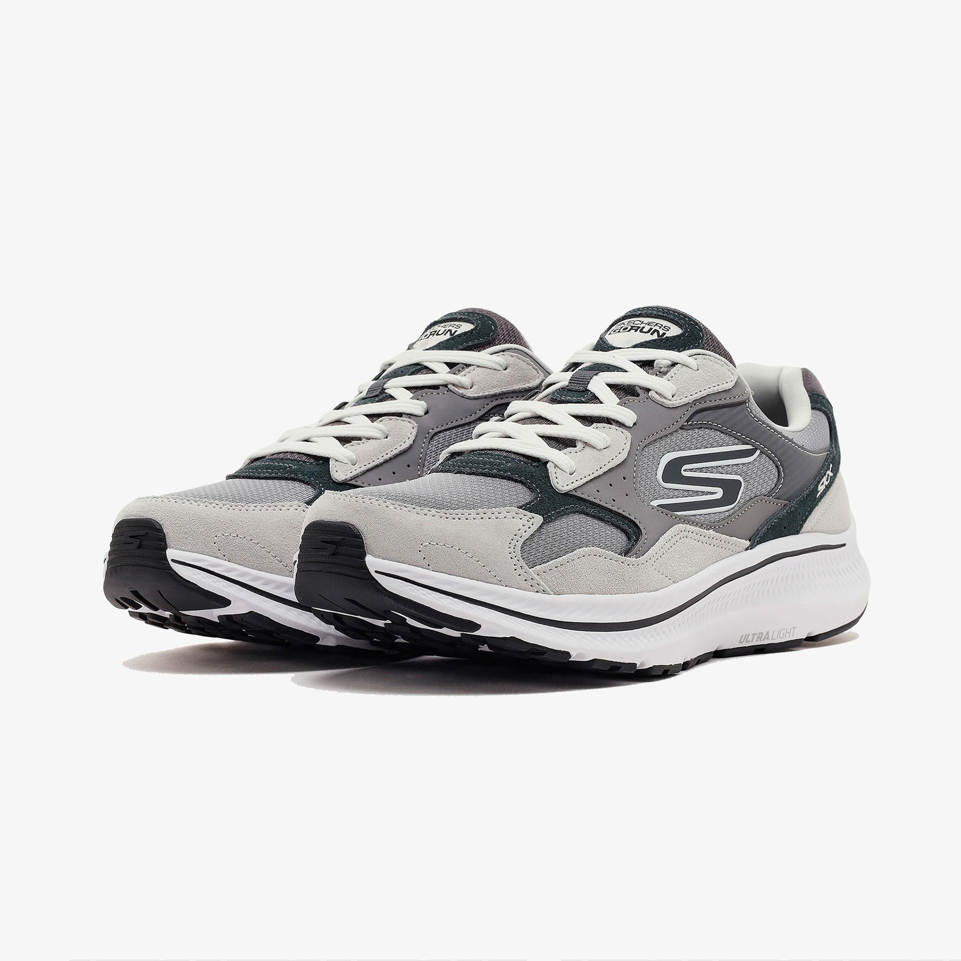 Skechers Go Run Consistent 2.0 Erkek Gri Koşu Ayakkabısı