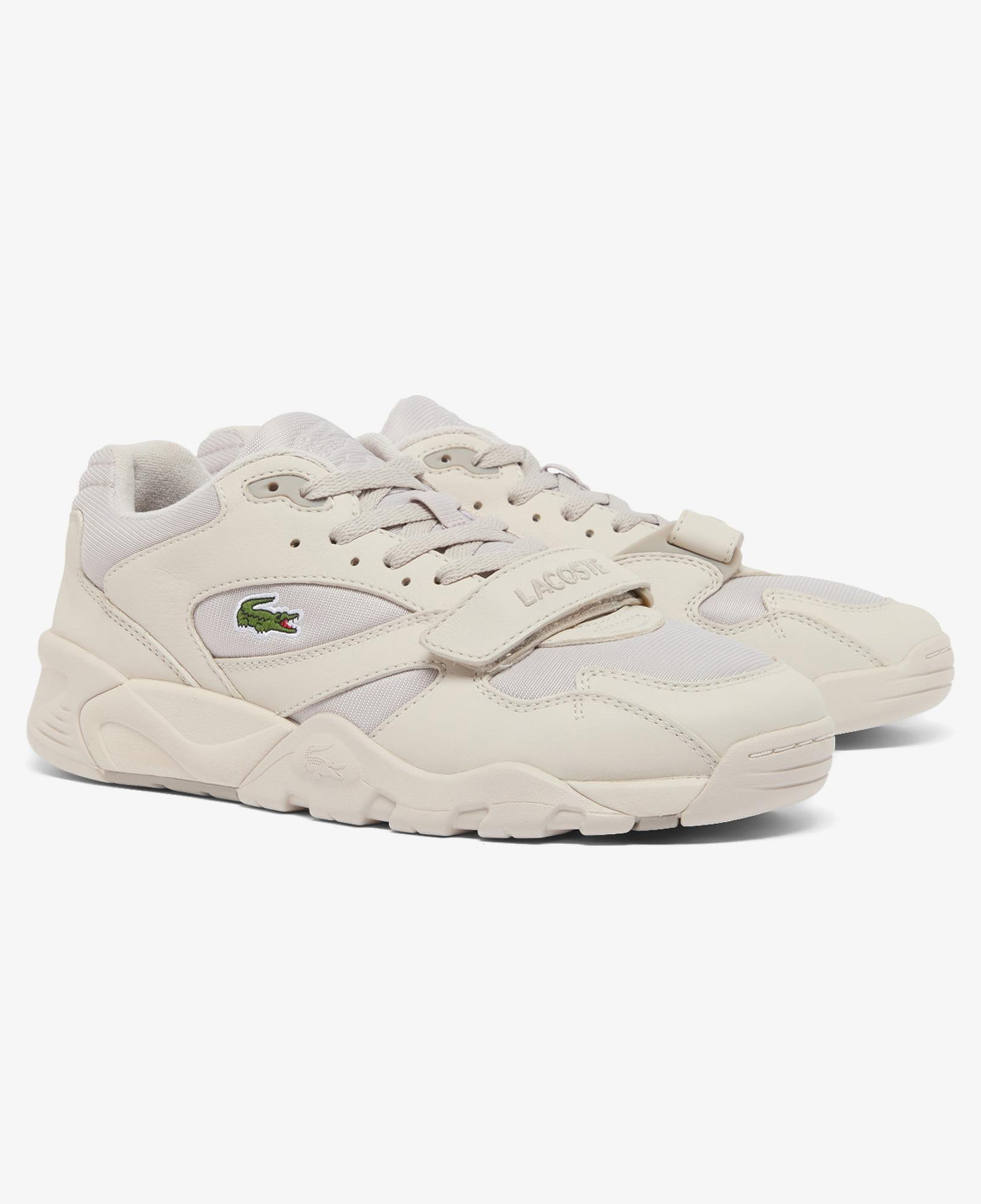 Lacoste Game Trainer Pro Erkek Krem Sneaker