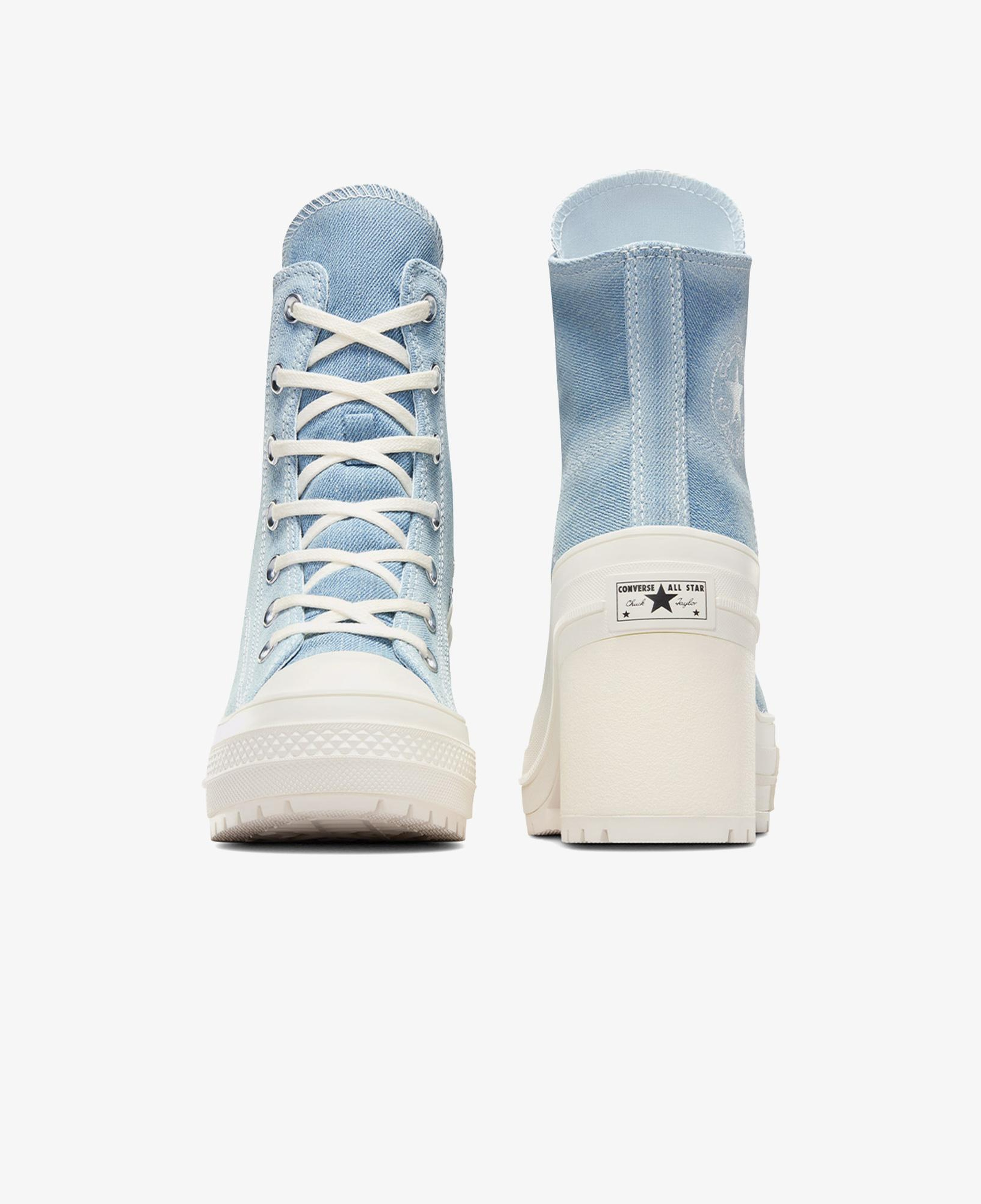 Converse Chuck 70 De Luxe Heel Unisex Denim Platform Sneaker