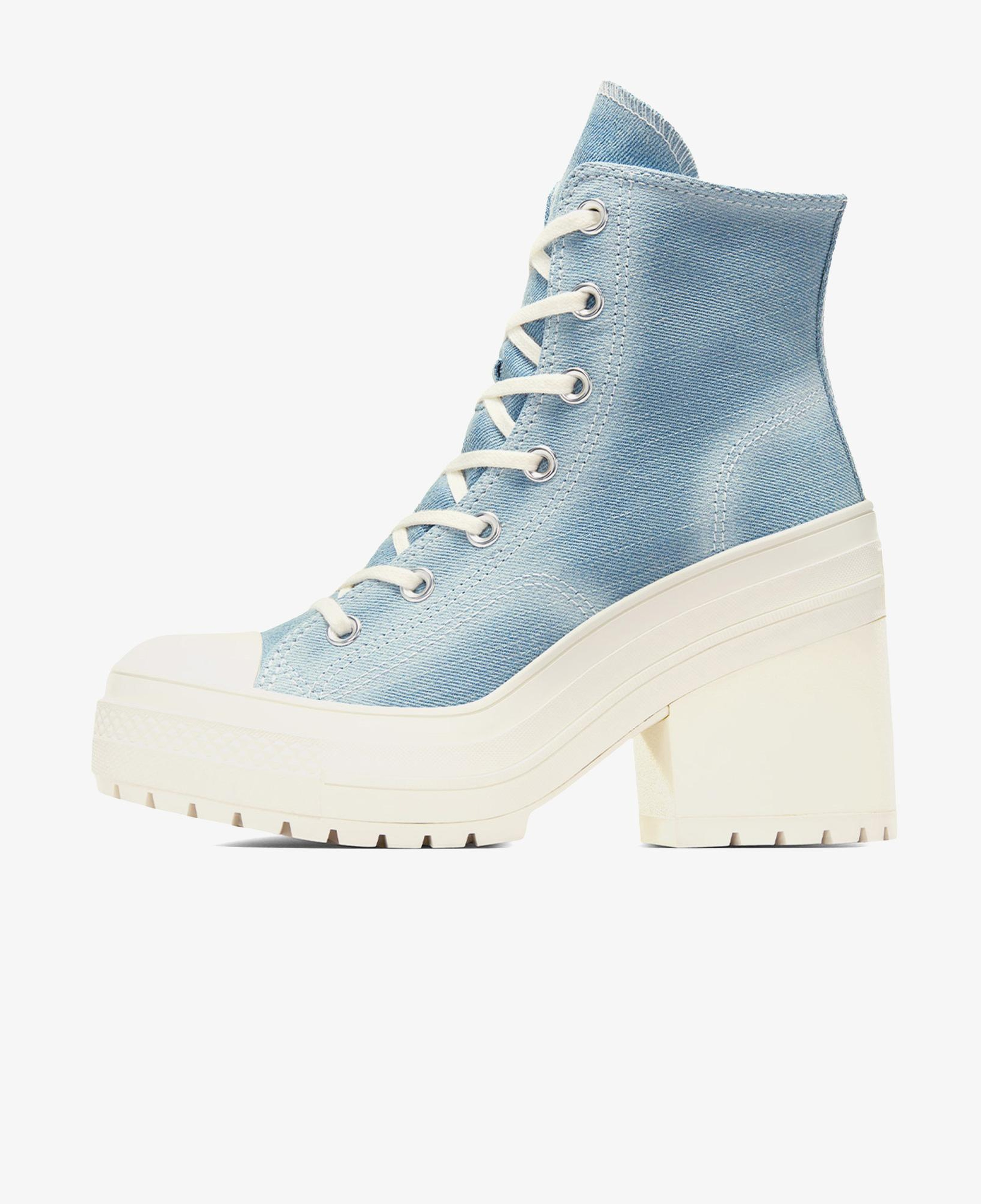 Converse Chuck 70 De Luxe Heel Unisex Denim Platform Sneaker