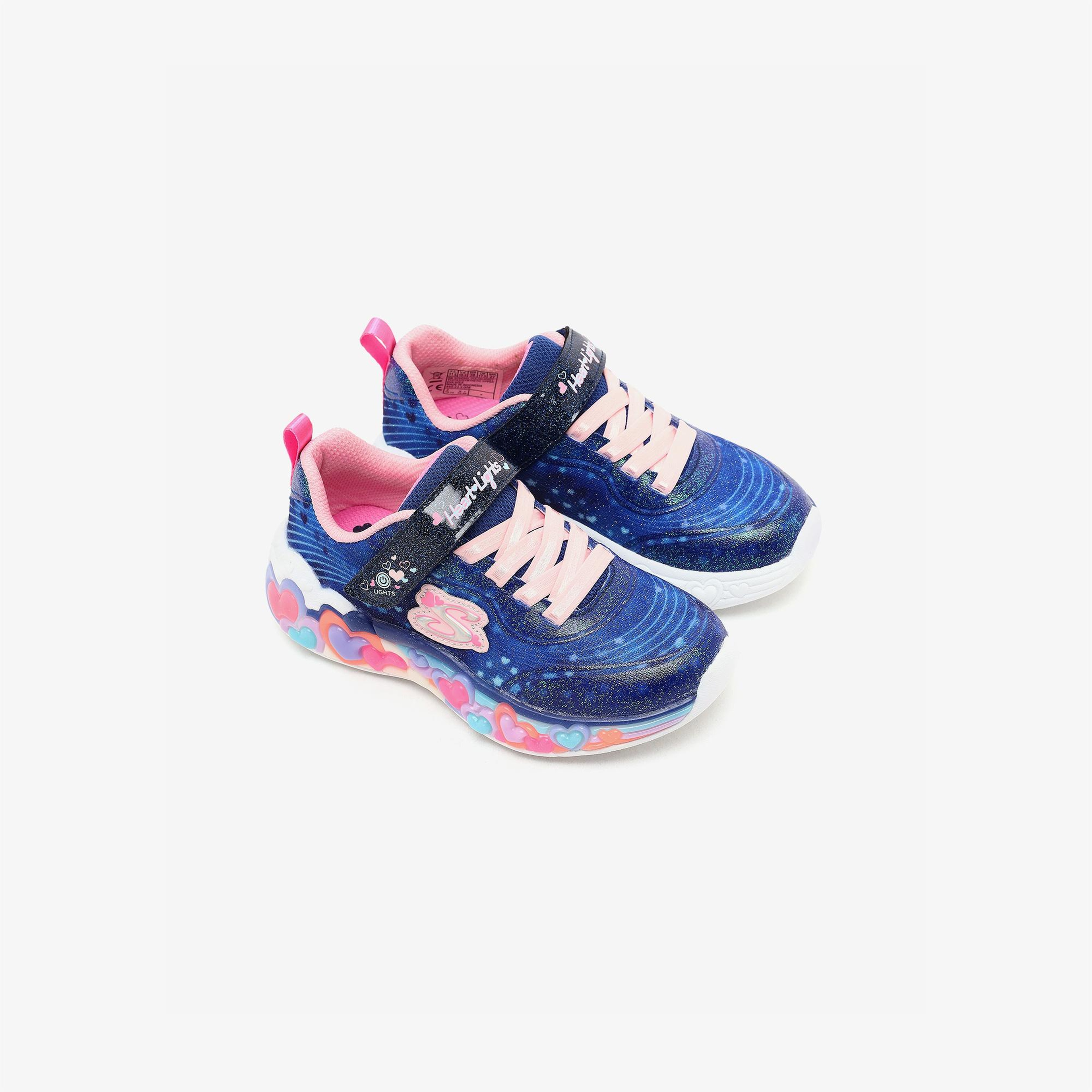 Skechers Eternal Heart Lights Çocuk Lacivert Spor Ayakkabı