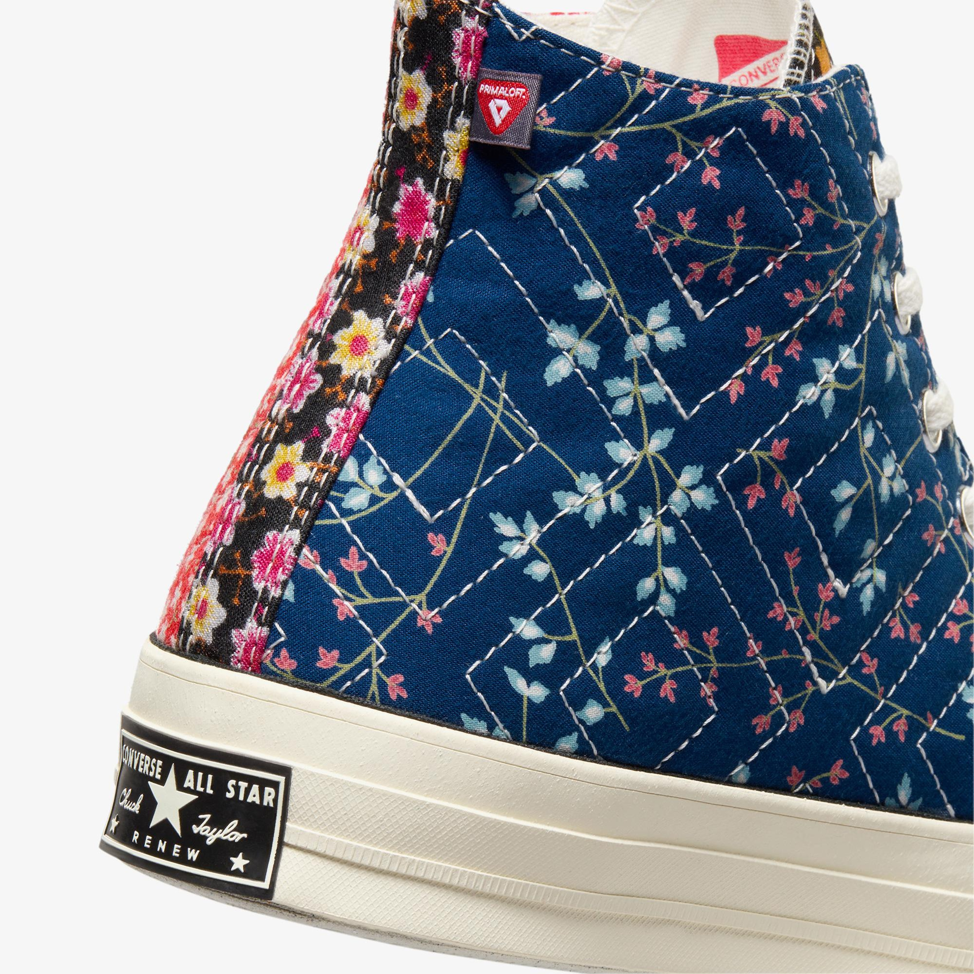 Converse Beyond Retro Upcycled Floral Chuck 70 Kadın Renkli Sneaker