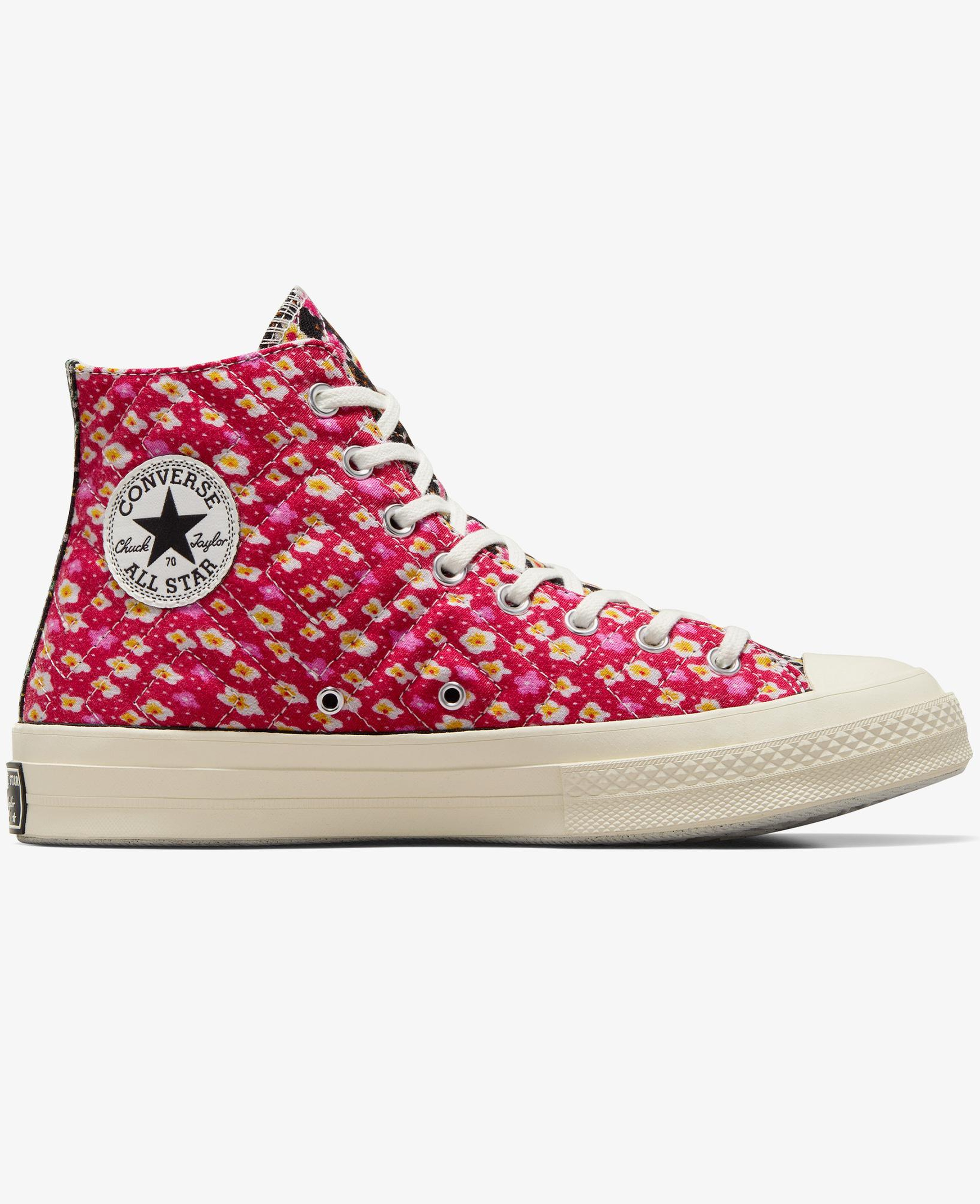 Converse Beyond Retro Upcycled Floral Chuck 70 Kadın Renkli Sneaker