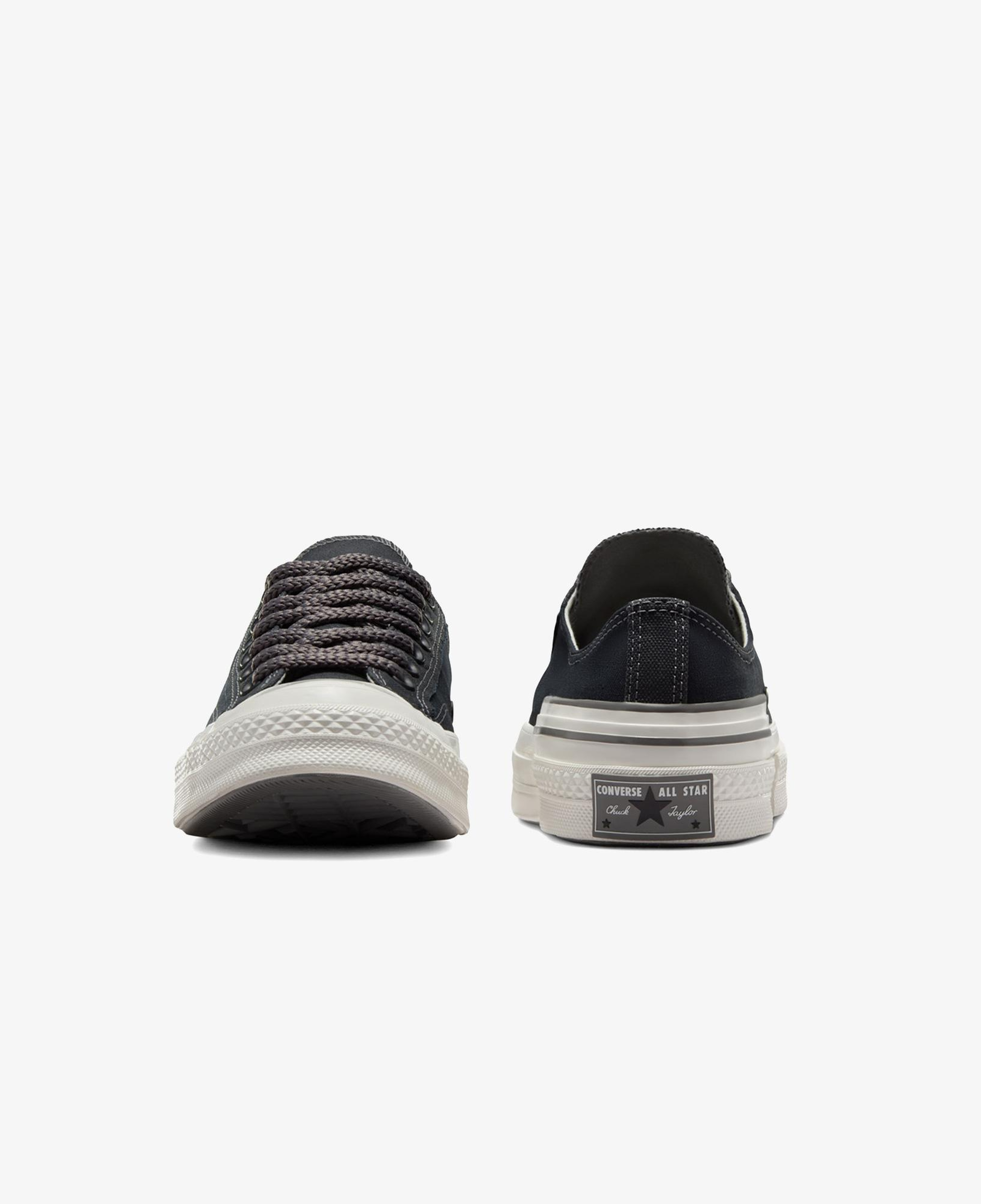 Converse Chuck 70 Hacked Heel Unisex Siyah Platform Sneaker