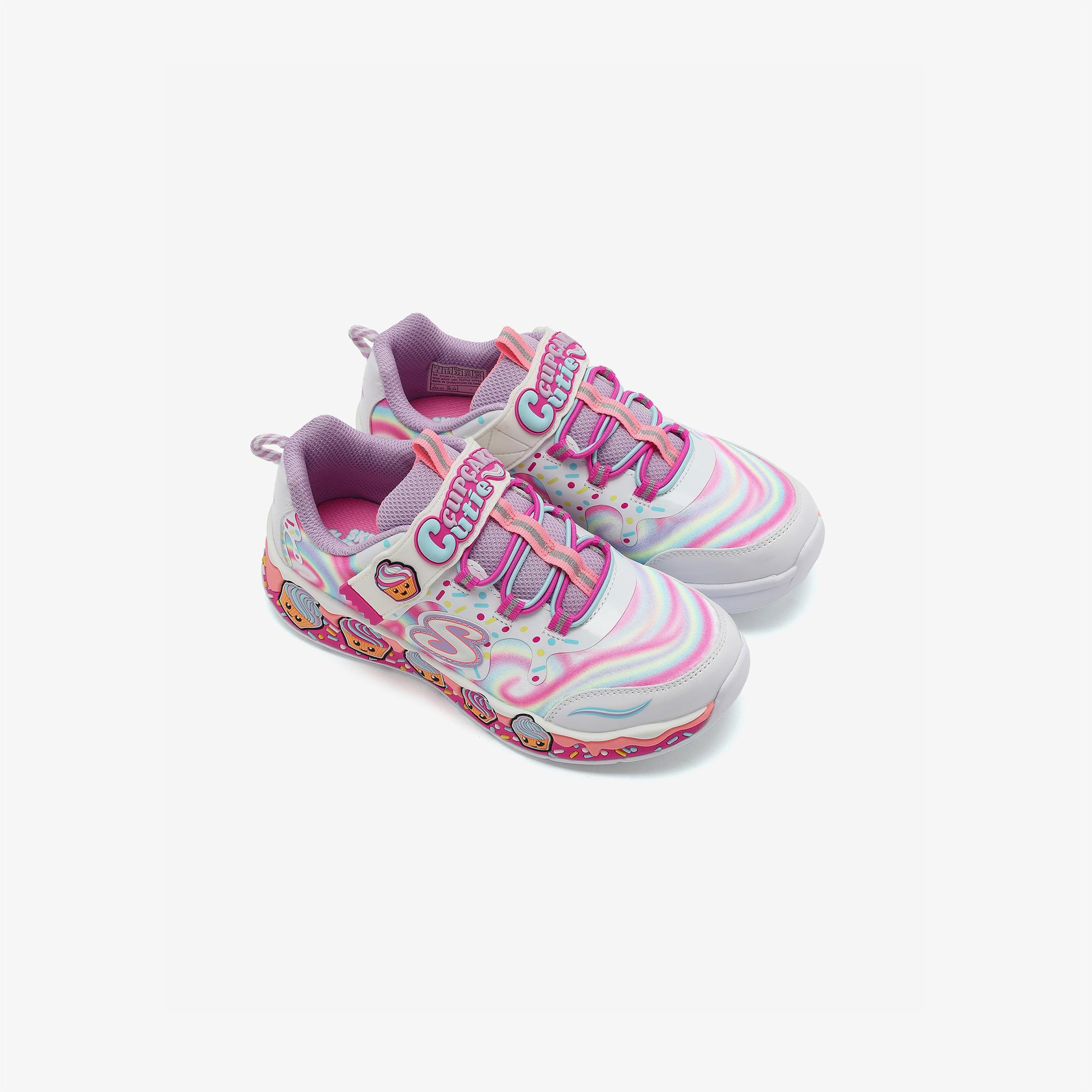 Skechers Cupcake Cutie Çocuk Beyaz Spor Ayakkabı