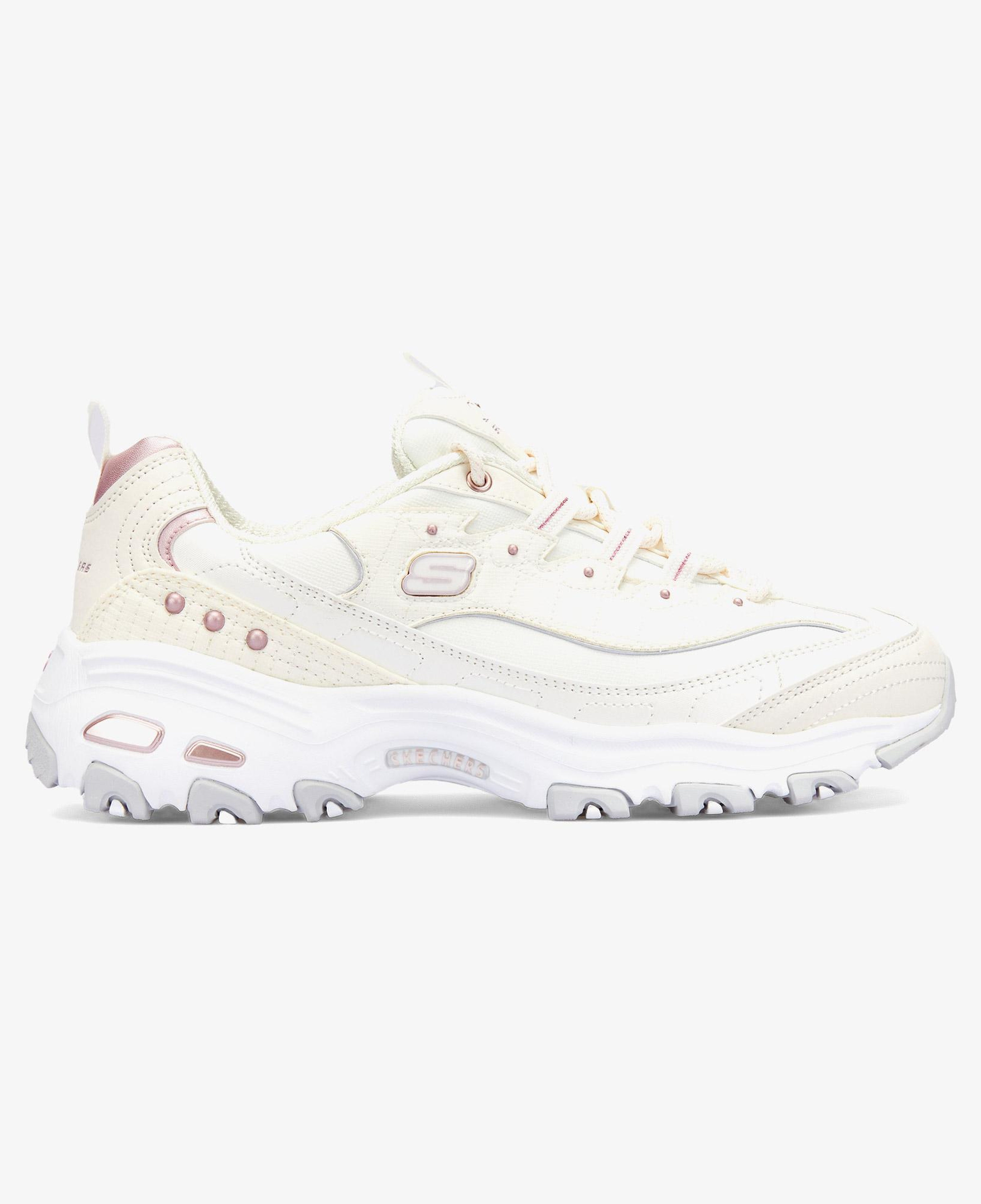 Skechers D'Lites Kadın Beyaz Sneaker