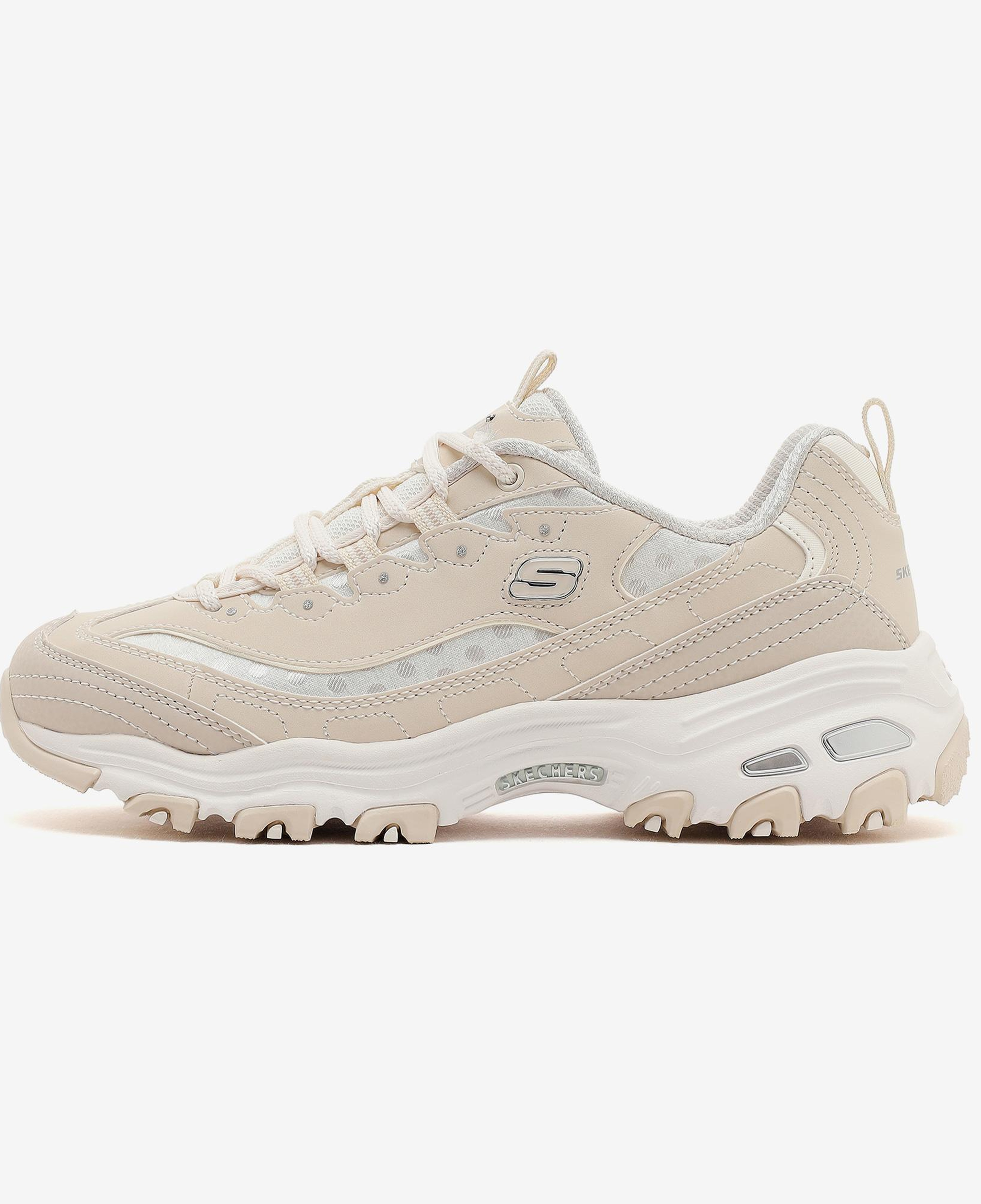 Skechers D'Lites Kadın Beyaz Sneaker