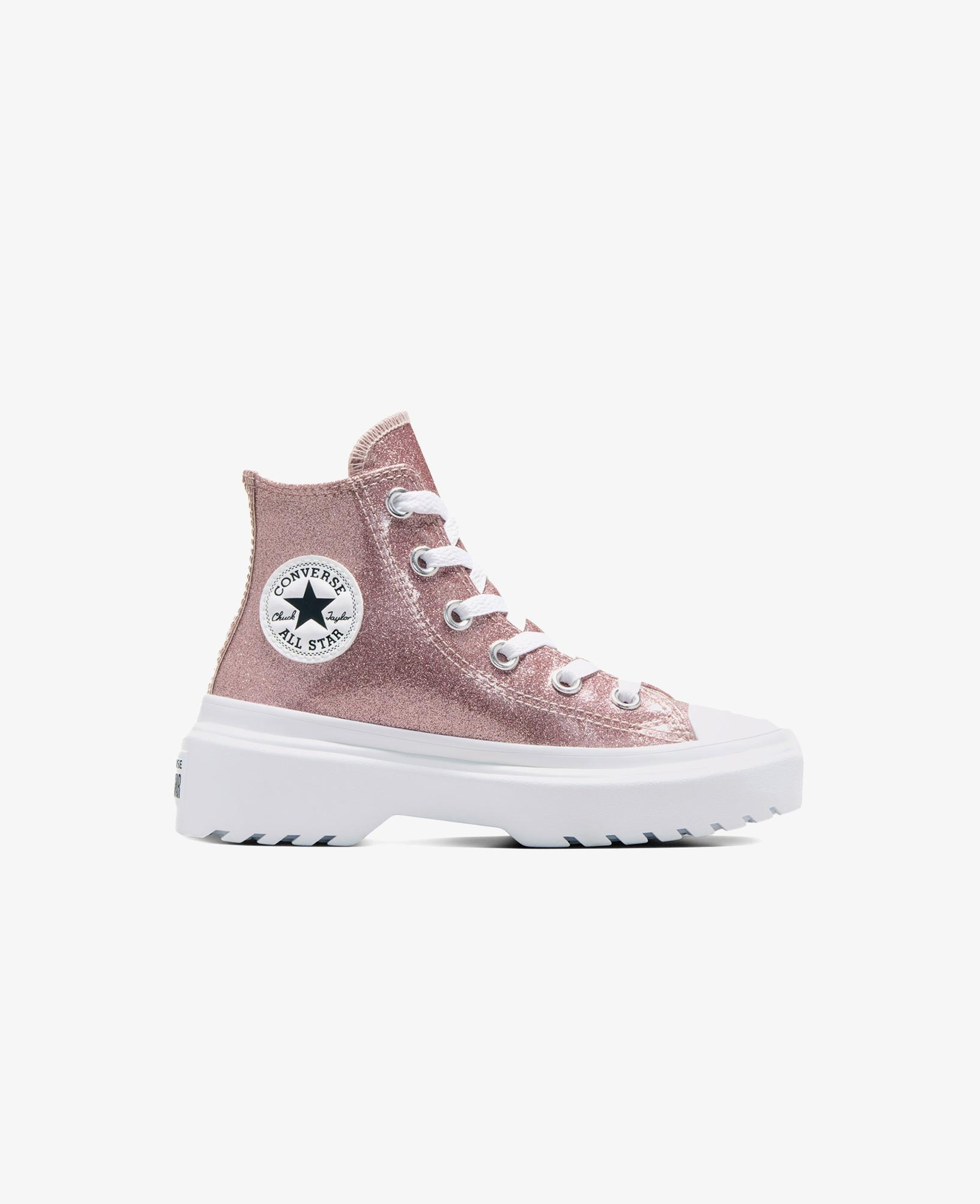 Converse Chuck Taylor All Star Lugged Lift Çocuk Pembe Platform Sneaker