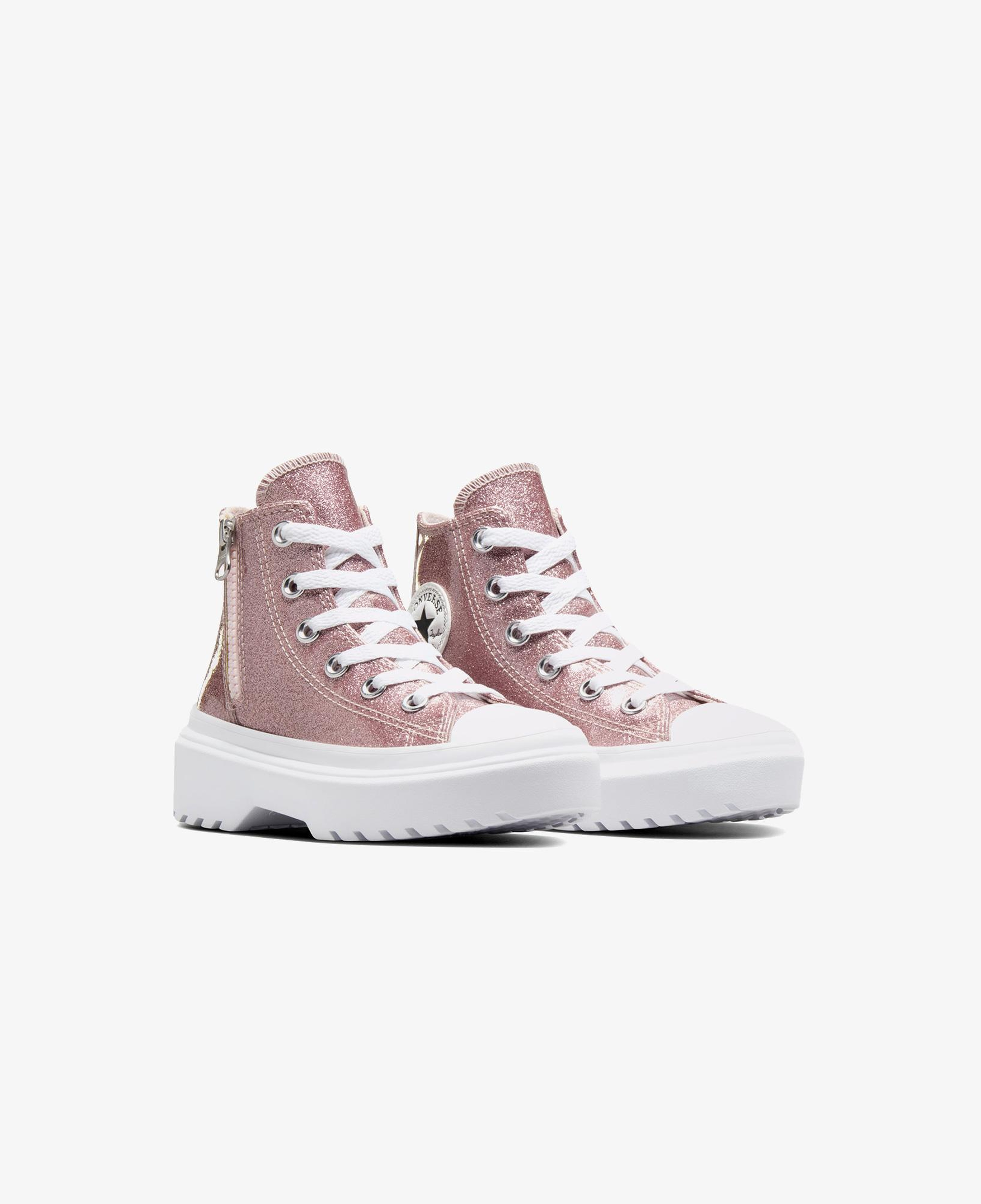 Converse Chuck Taylor All Star Lugged Lift Çocuk Pembe Platform Sneaker