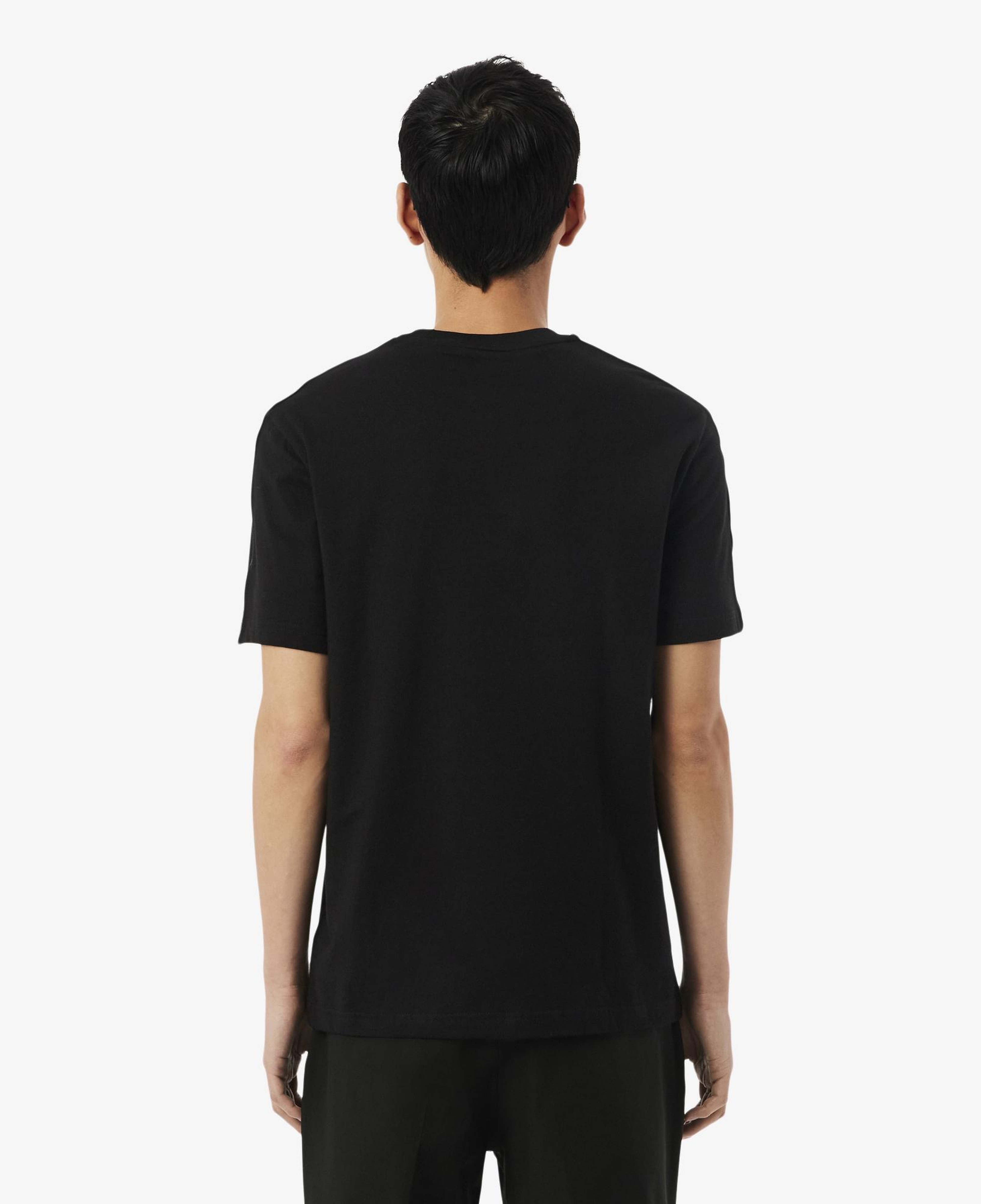 Lacoste Erkek Regular Fit Bisiklet Yaka Siyah T-Shirt