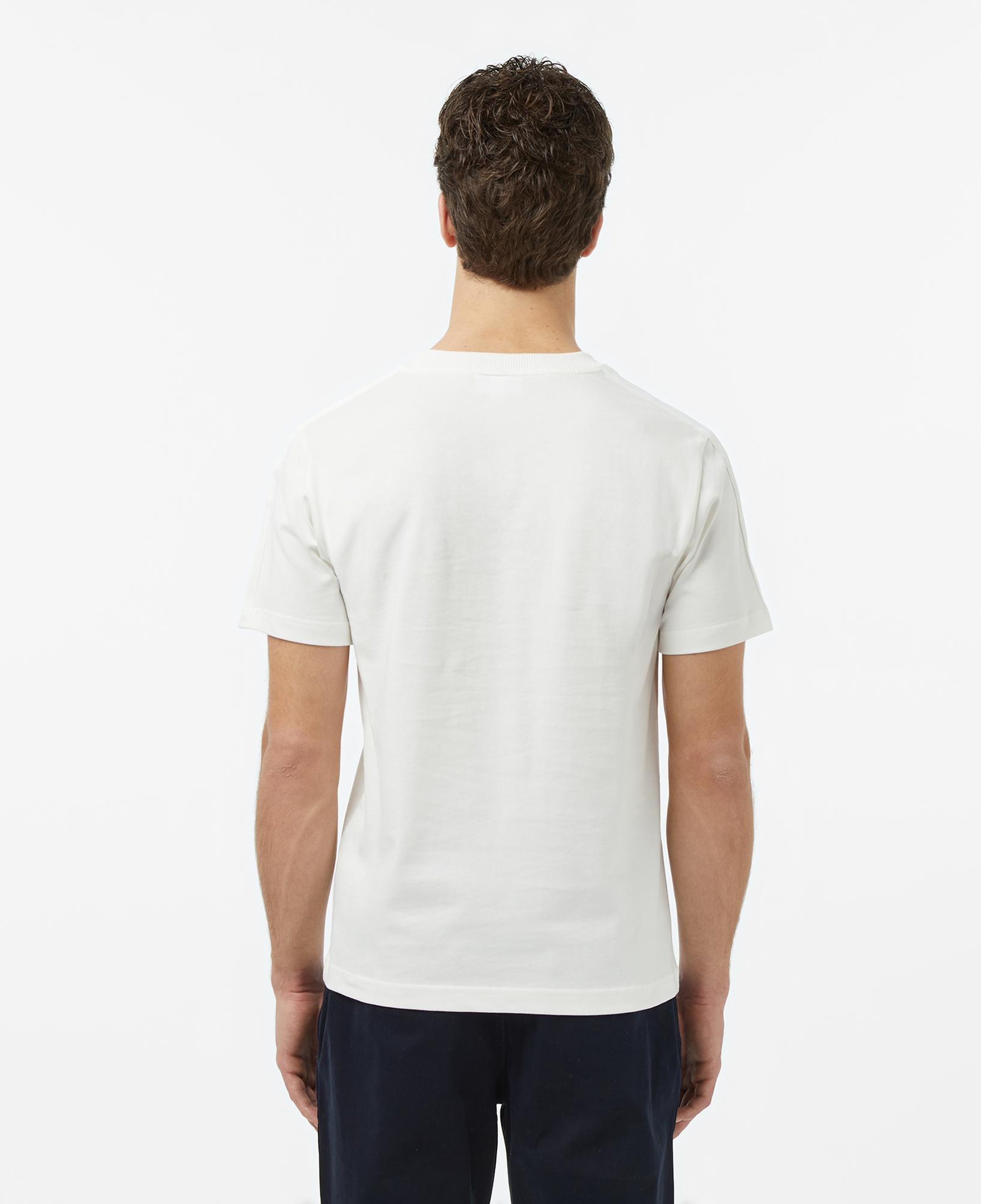 Lacoste Erkek Regular Fit Bisiklet Yaka Krem T-Shirt