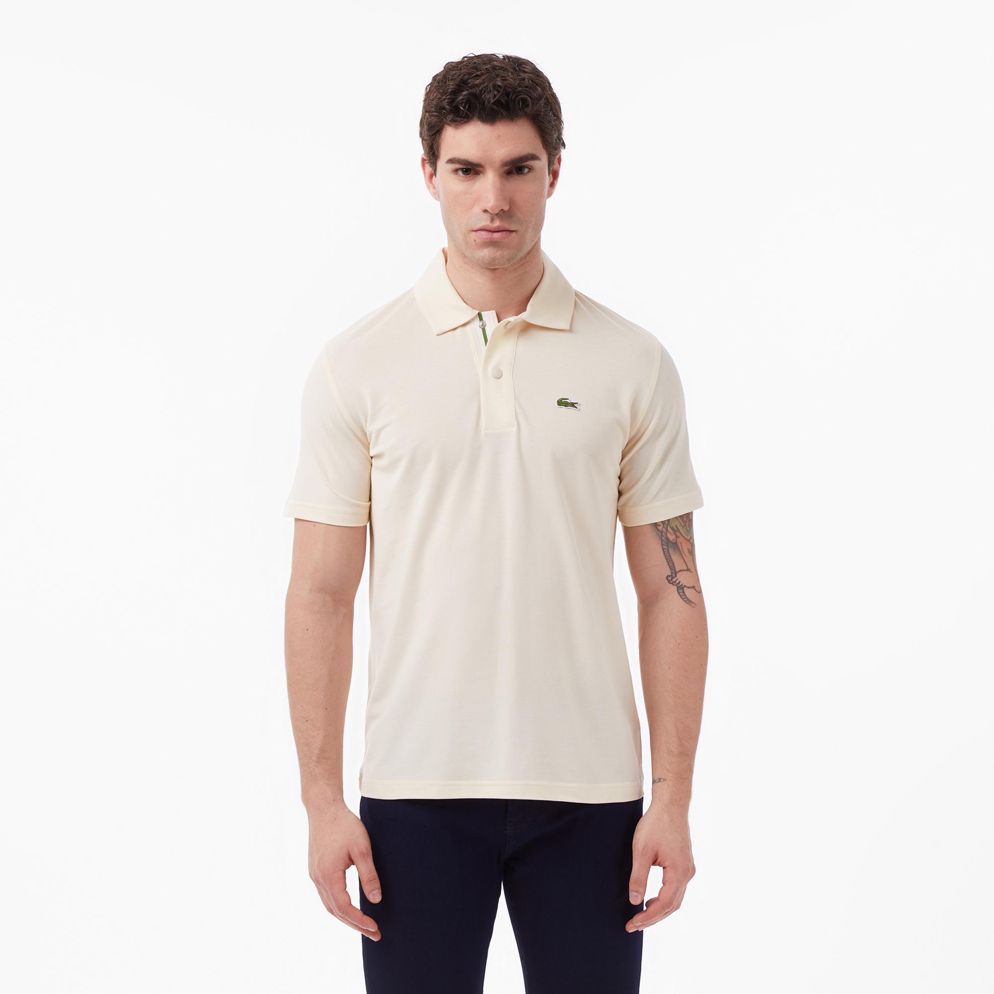 Lacoste Erkek Regular Fit Bej Polo