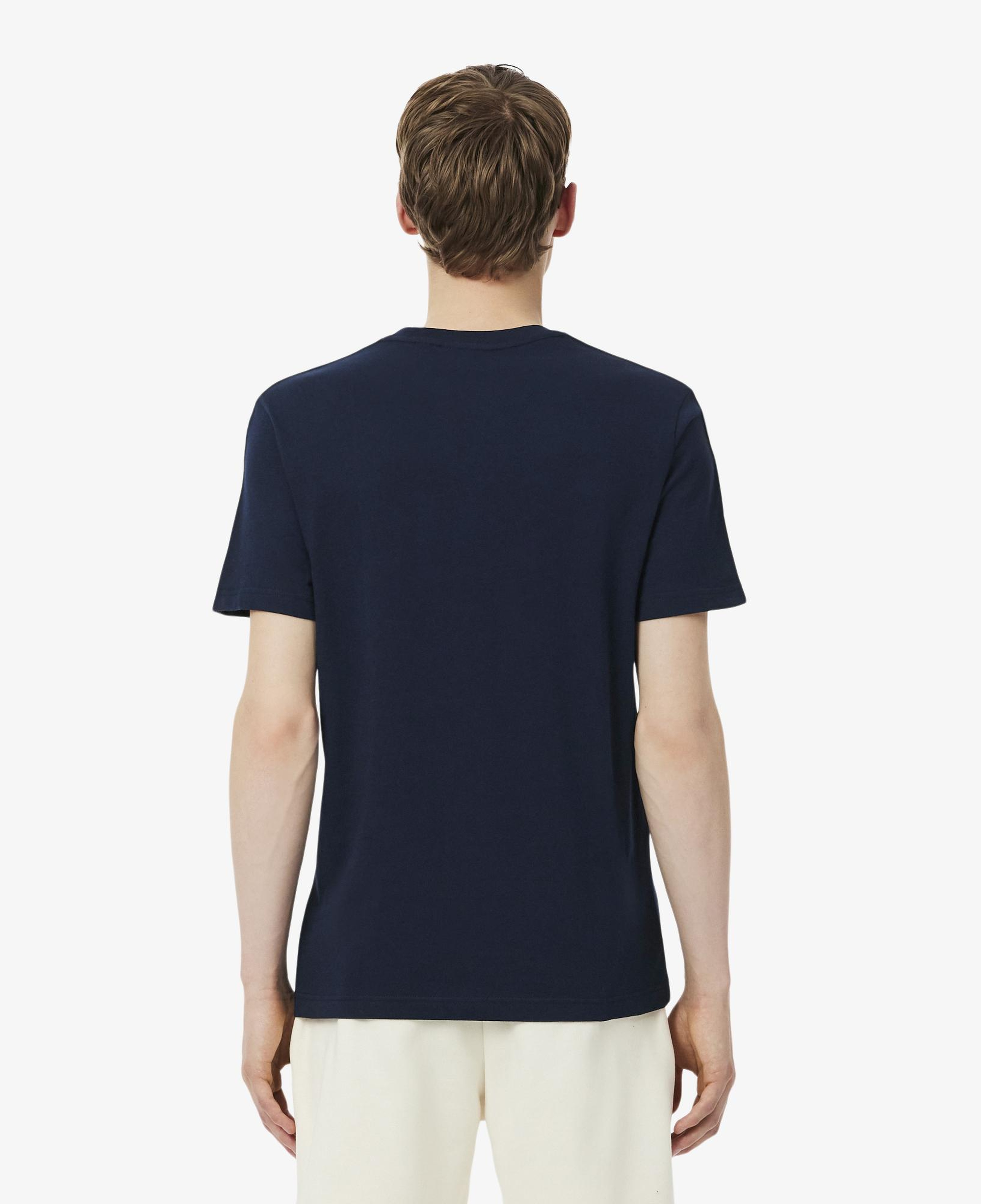 Lacoste Erkek Regular Fit Bisiklet Yaka Lacivert T-Shirt