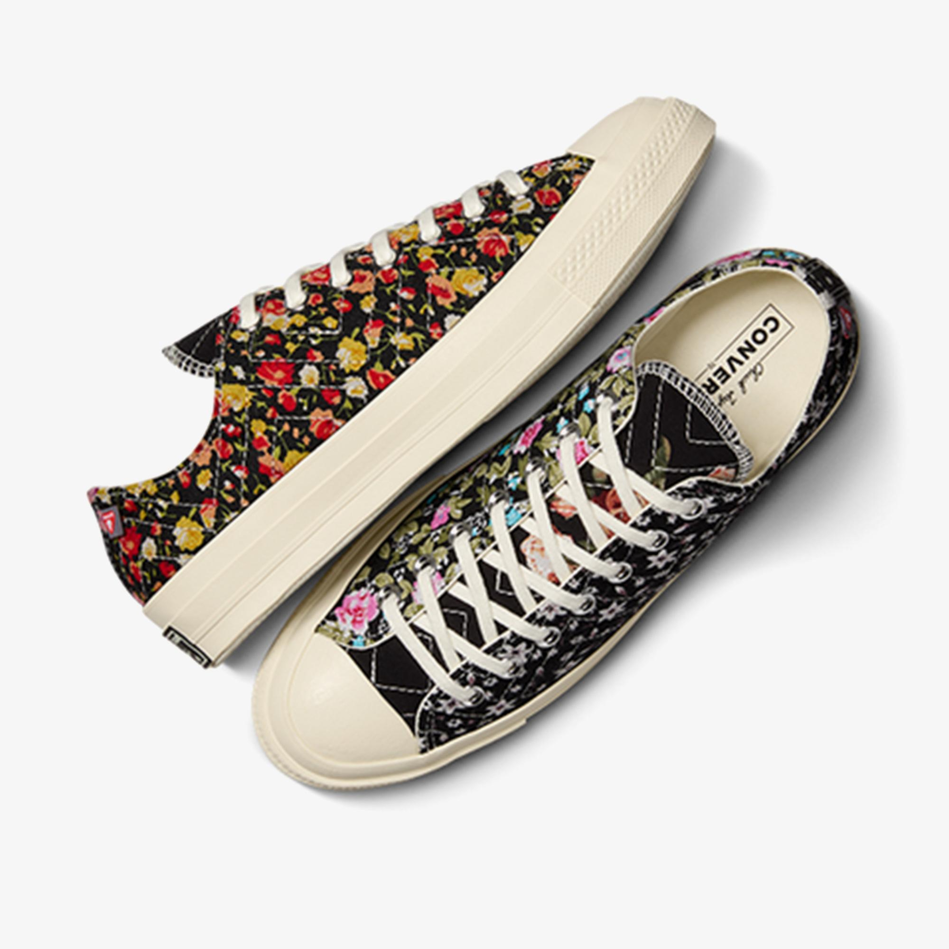 Converse Beyond Retro Upcycled Floral Chuck 70 Kadın Renkli Sneaker