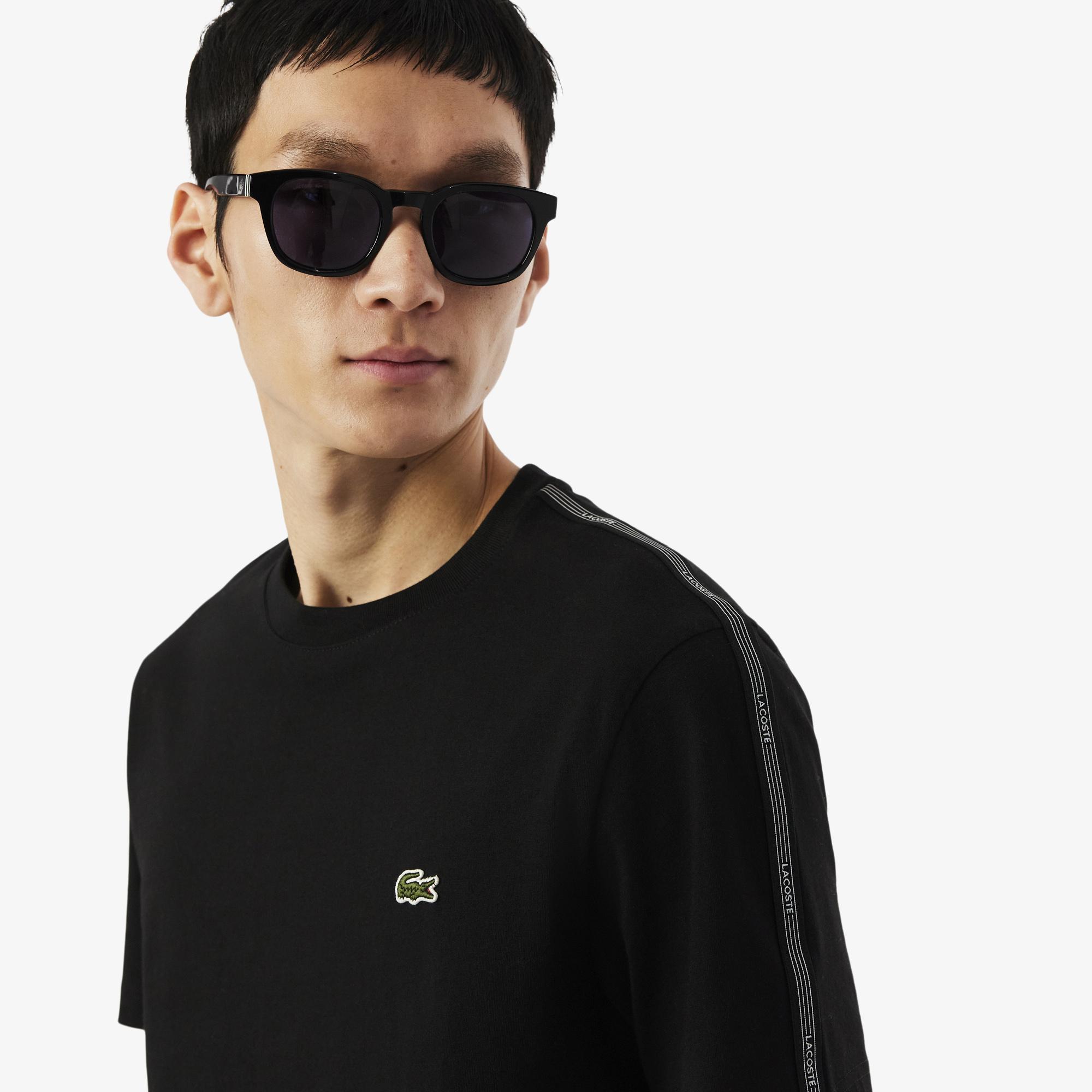Lacoste Erkek Regular Fit Bisiklet Yaka Siyah T-Shirt