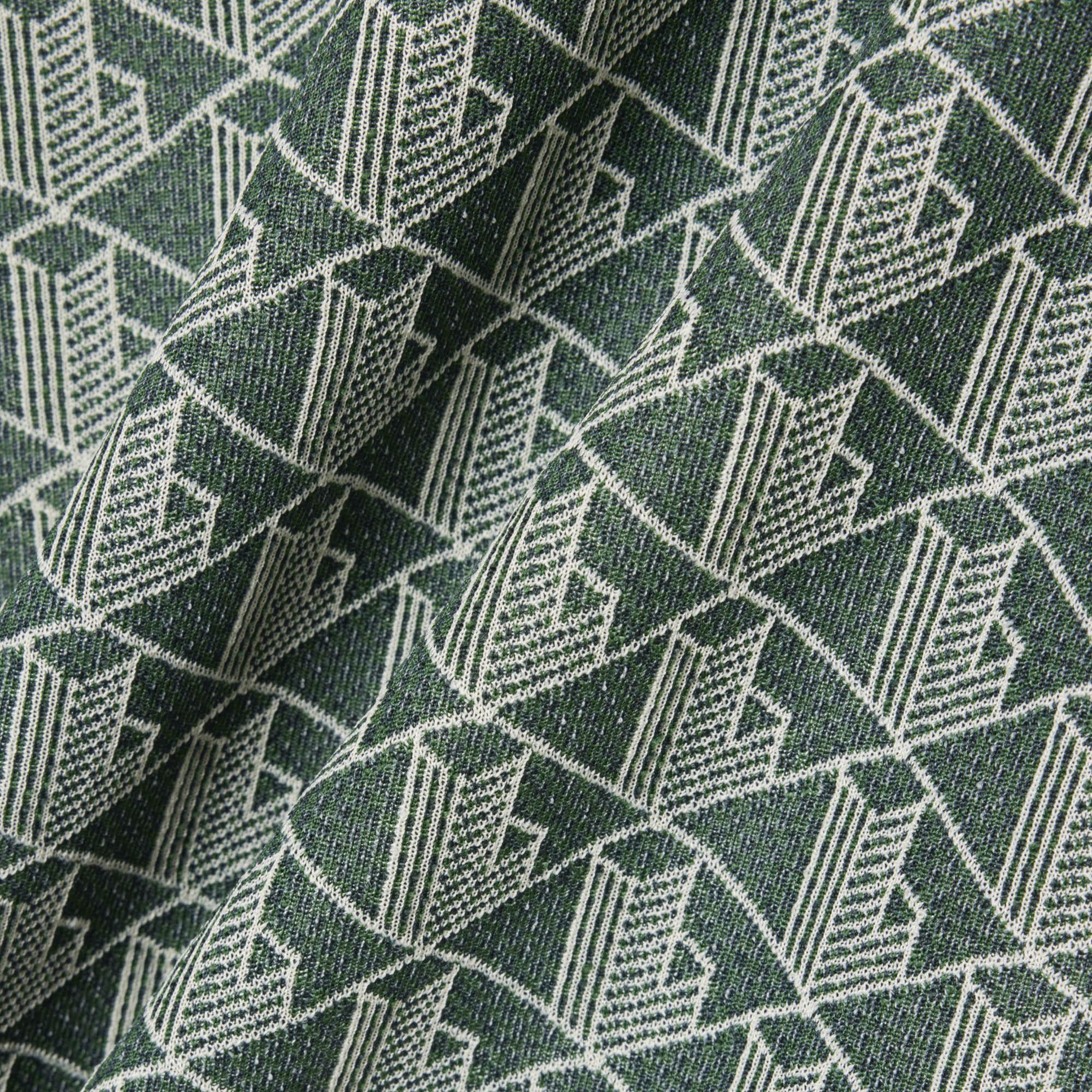 Lacoste Erkek Classic Fit Bisiklet Yaka Monogram Koyu Yeşil T-Shirt