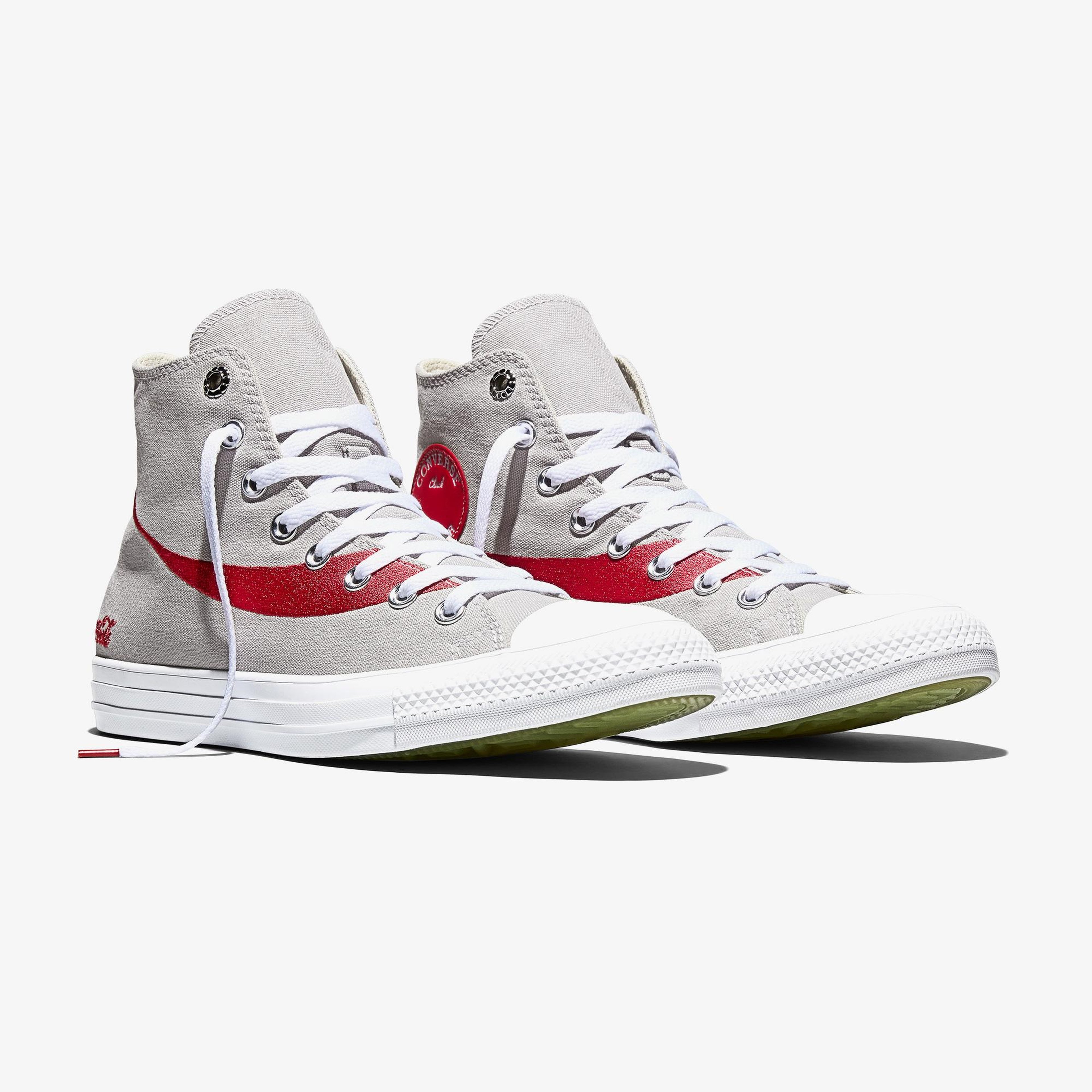 Converse x Coca Cola Chuck 70 Unisex Gri Sneaker